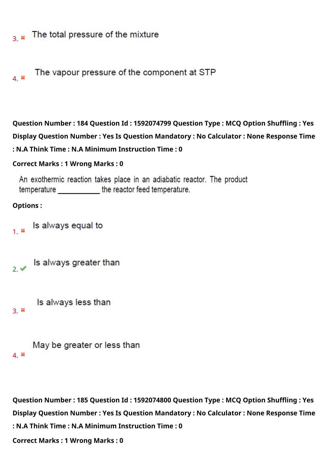 TS ECET 2023 Chemical Engineering Question Paper - Page 121
