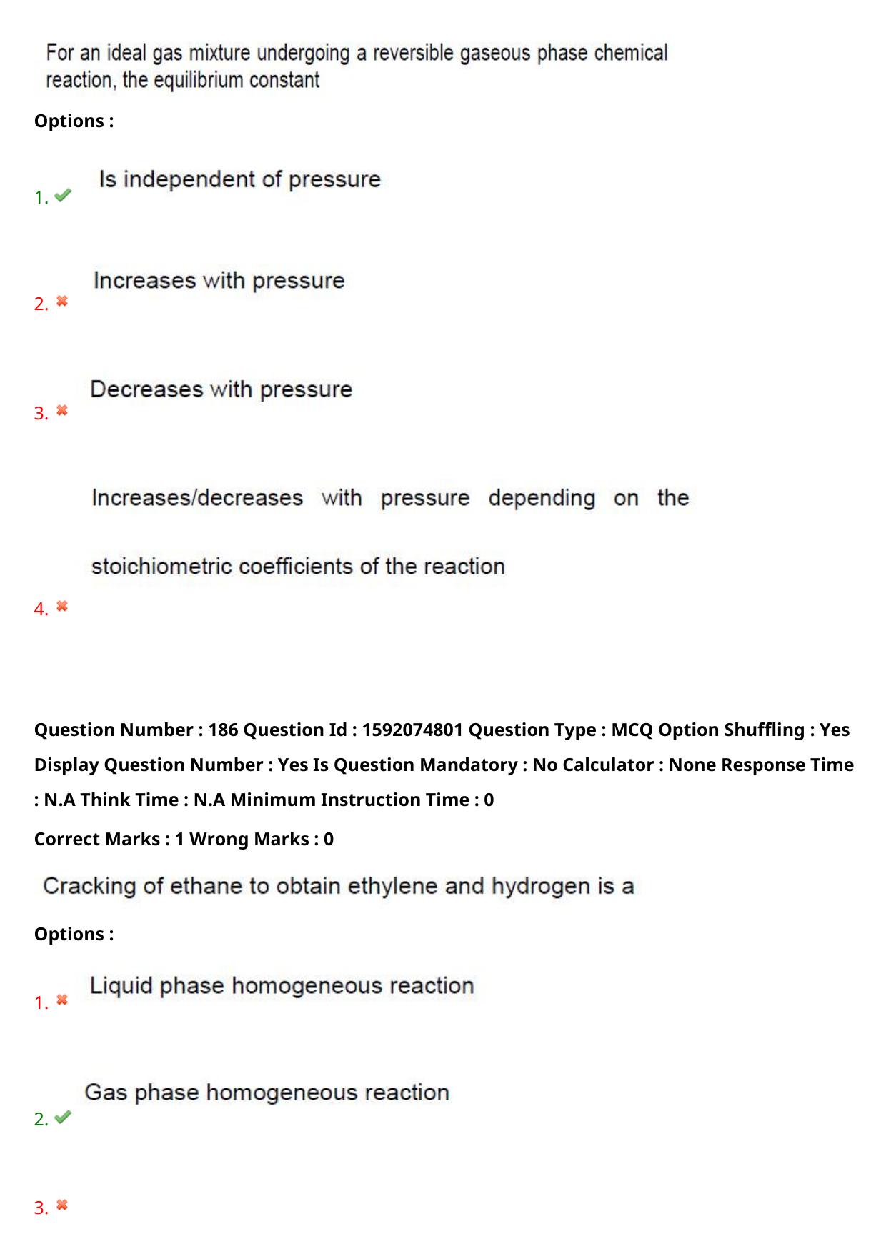 TS ECET 2023 Chemical Engineering Question Paper - Page 122
