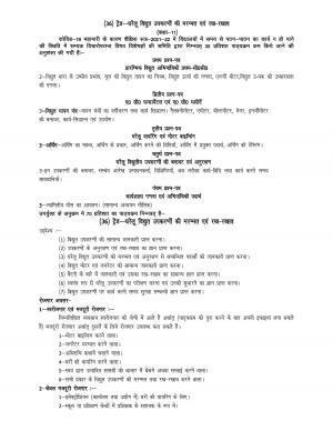 UP Board 11th Syllabus Trade 36 Domestic Electric Appliances & Repairing