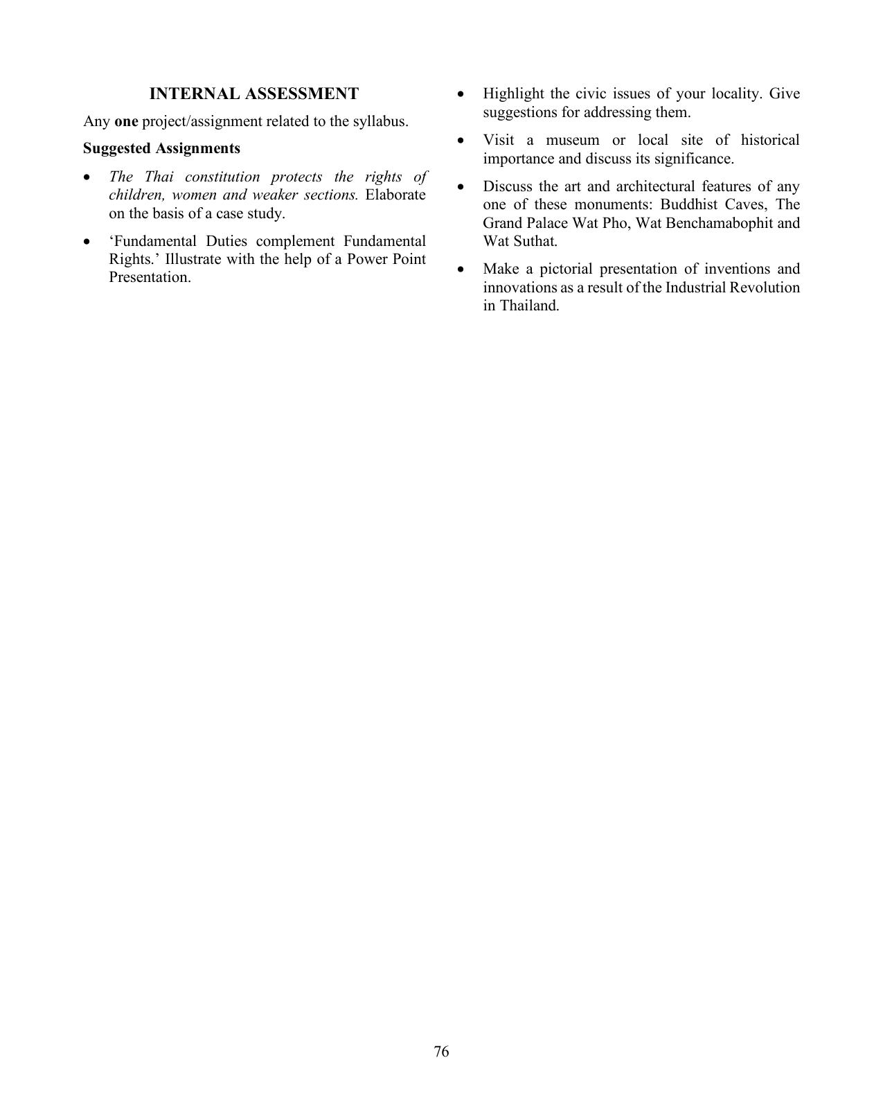 ICSE History And Civics (Thailand) Paper - 1 Syllabus 2026 - Page 3