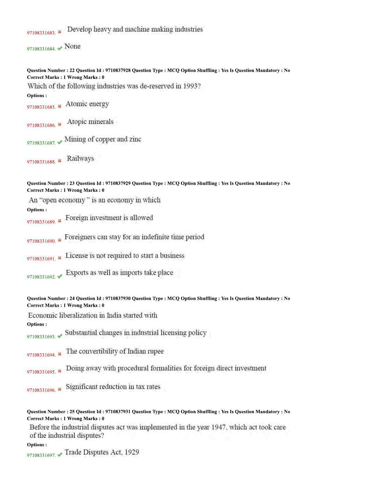 TS CPGET 2020 Master of Human Resource Management (MHRM) (Shift 2) Question Paper with Answer Key - Page 7