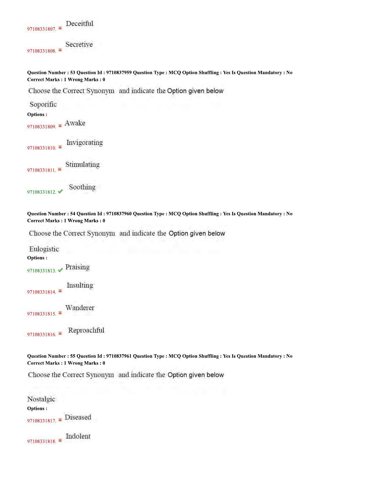 TS CPGET 2020 Master of Human Resource Management (MHRM) (Shift 2) Question Paper with Answer Key - Page 15
