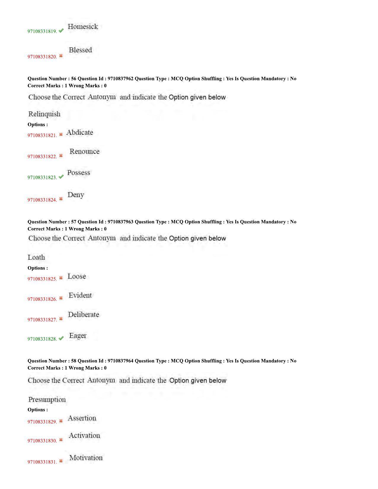 TS CPGET 2020 Master of Human Resource Management (MHRM) (Shift 2) Question Paper with Answer Key - Page 16