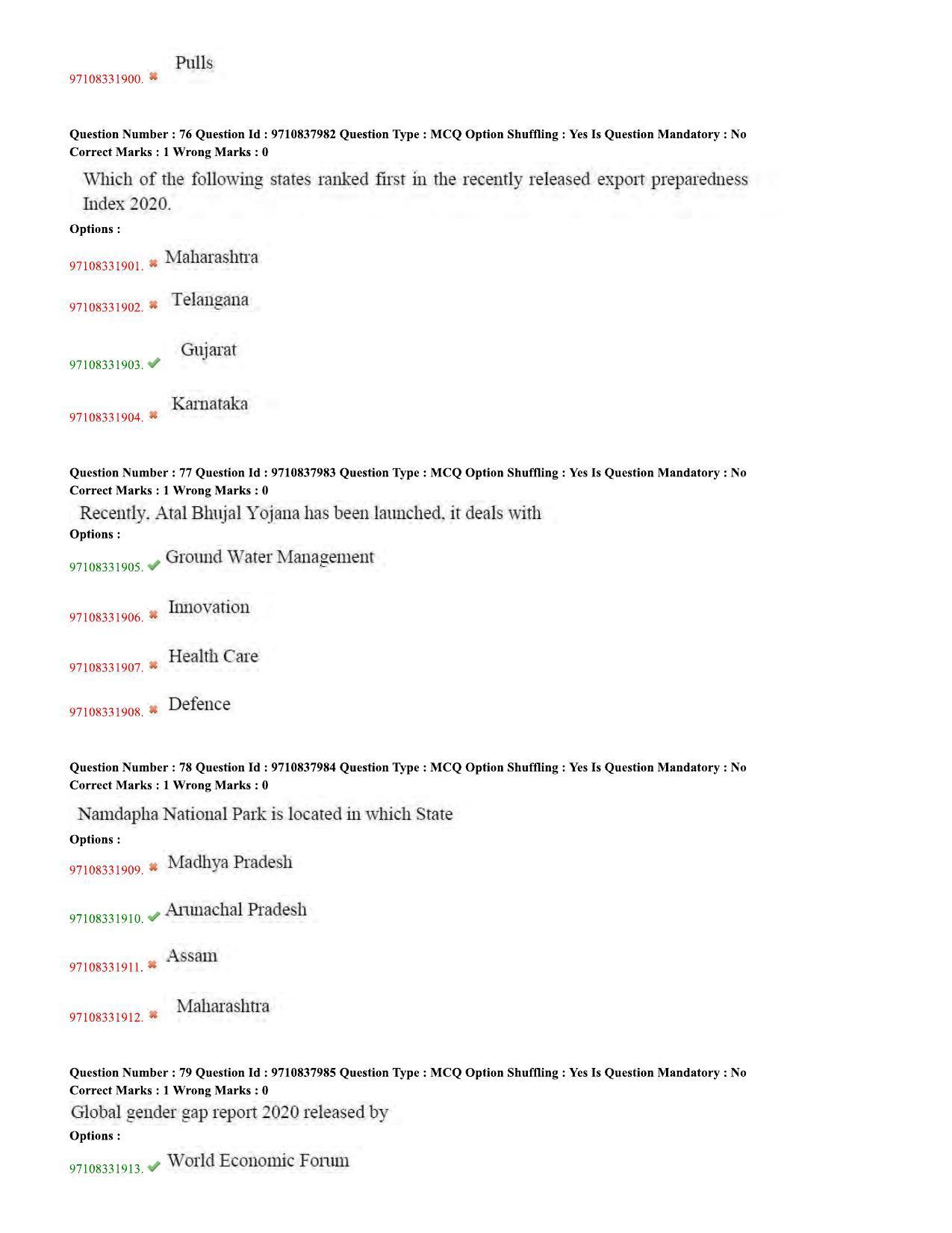 TS CPGET 2020 Master of Human Resource Management (MHRM) (Shift 2) Question Paper with Answer Key - Page 23