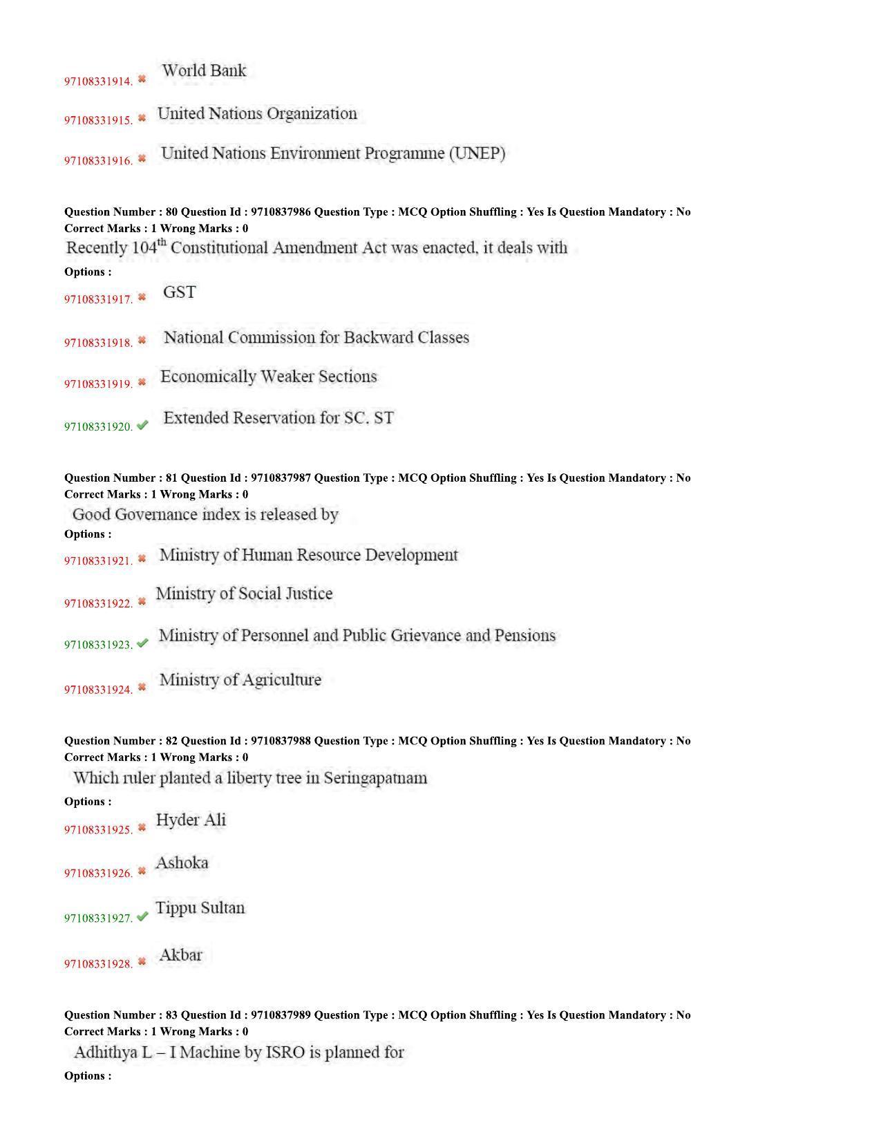 TS CPGET 2020 Master of Human Resource Management (MHRM) (Shift 2) Question Paper with Answer Key - Page 24