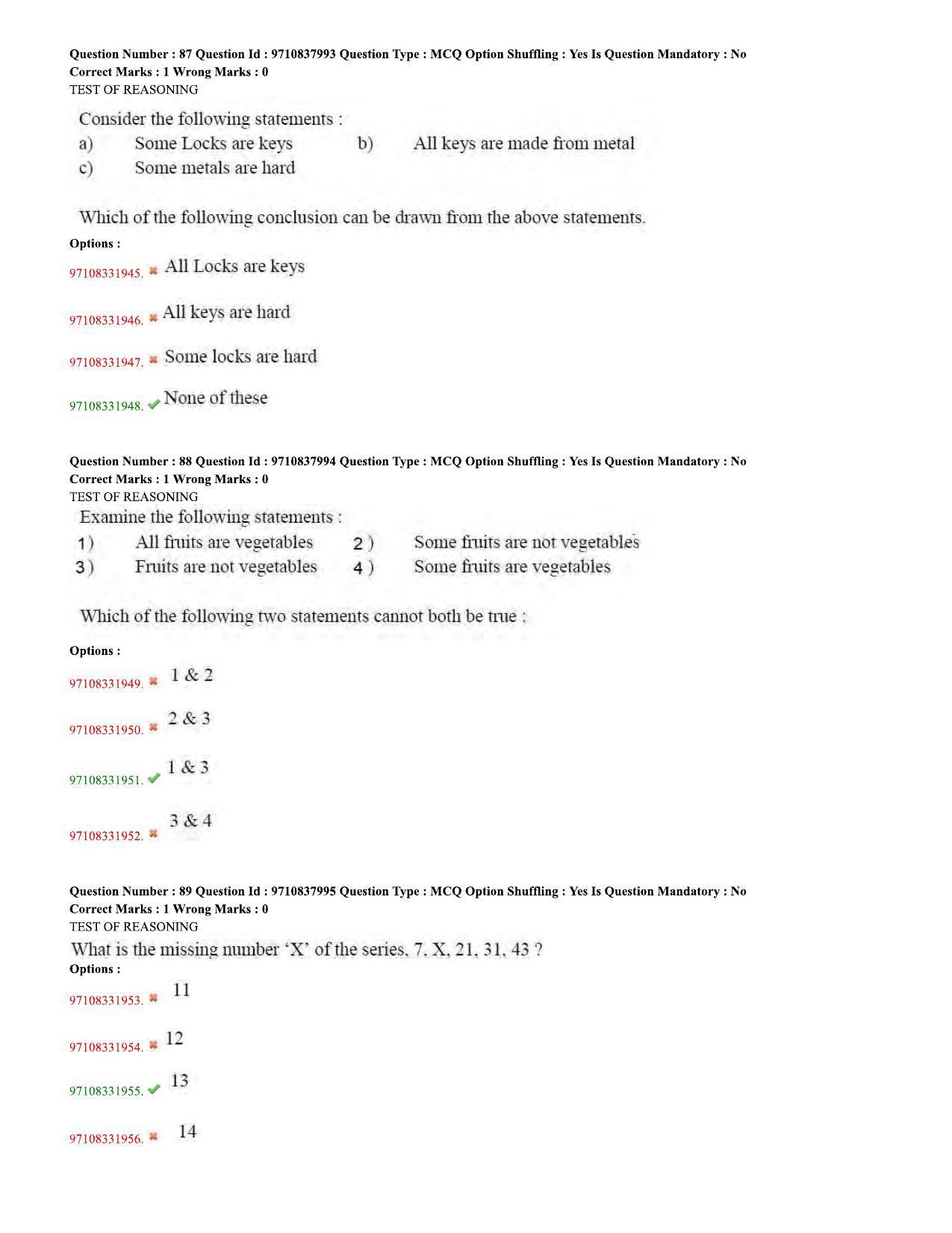 TS CPGET 2020 Master of Human Resource Management (MHRM) (Shift 2) Question Paper with Answer Key - Page 26