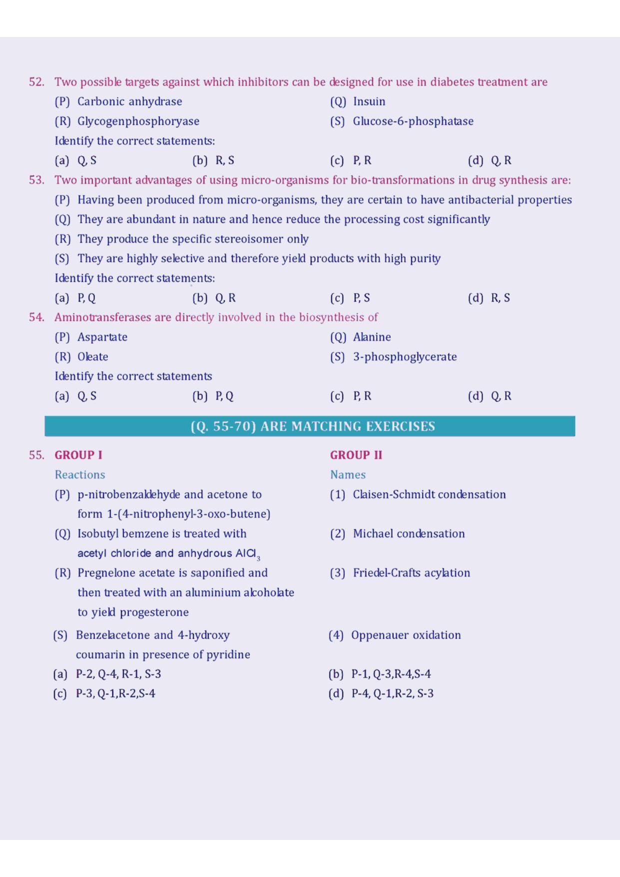 GPAT 2006 Question Paper with Answer Key - Page 9