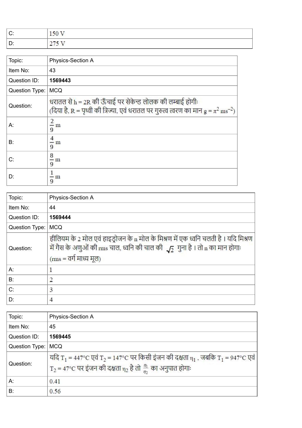 JEE Mains 2022: BTech Hindi (Shift 2) 25-07-2022 Question Paper - Page 15