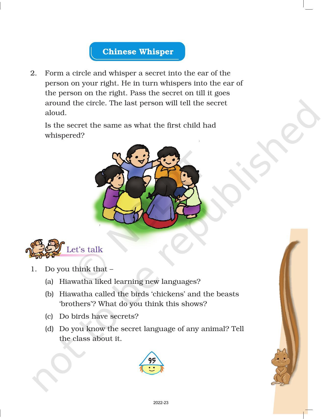 NCERT Book for Class 4 English: Chapter 1-Hiawatha - Page 5