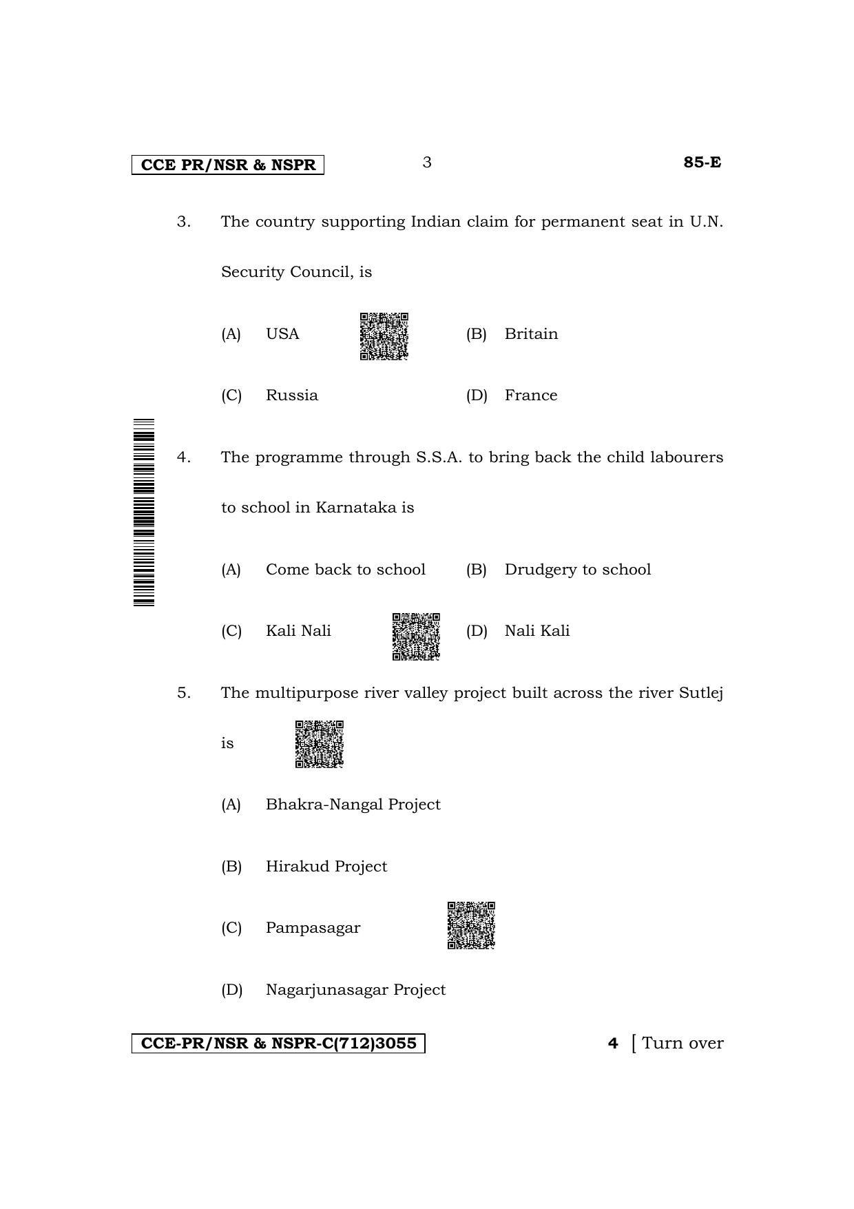 Karnataka SSLC Social Science (English Medium) Supplementary Exam Question Paper 2023 (C Version) - Page 3
