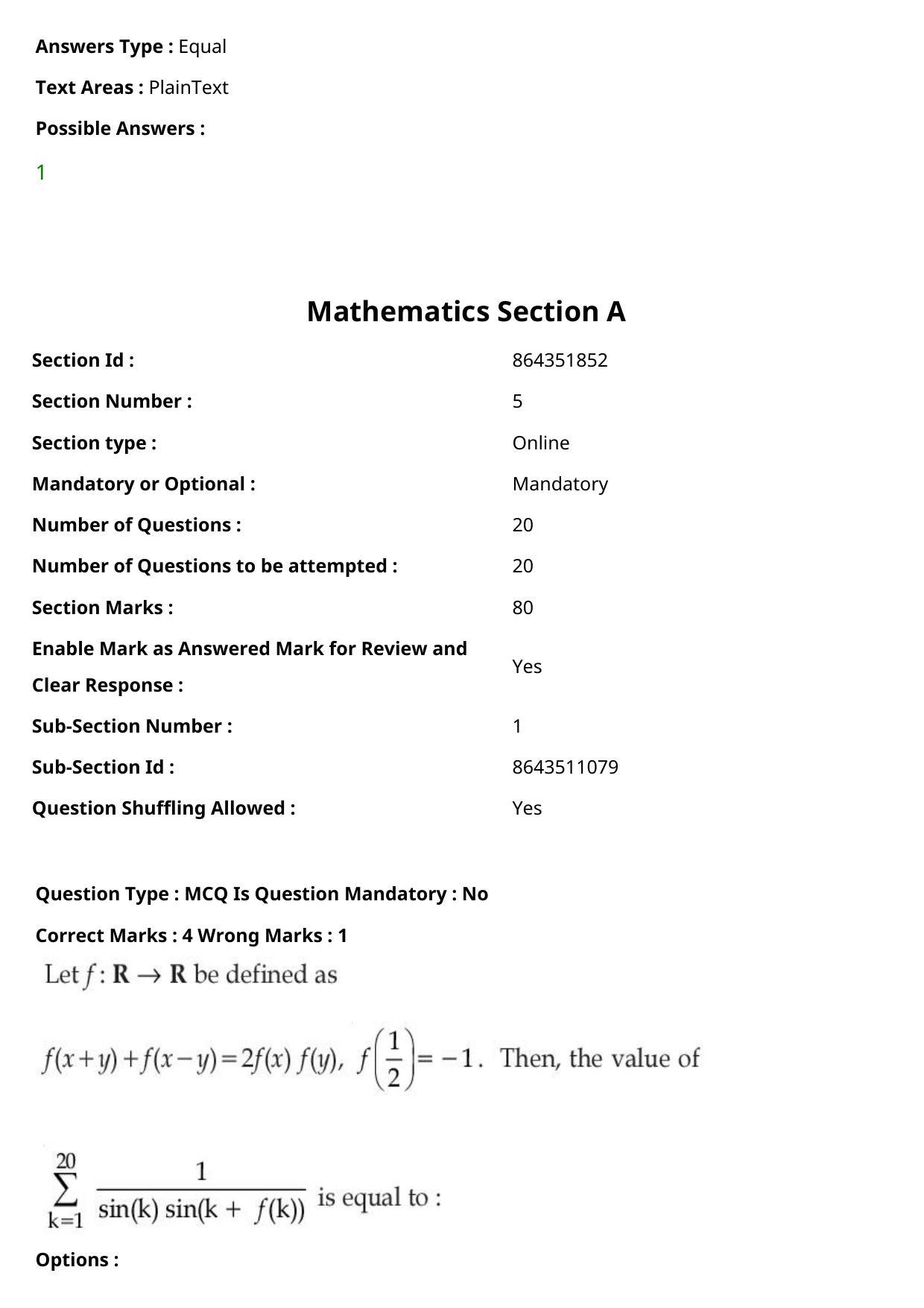 JEE Mains 2021: BTech Telugu (Shift 2) 27-07-2021 Question Paper - Page 85