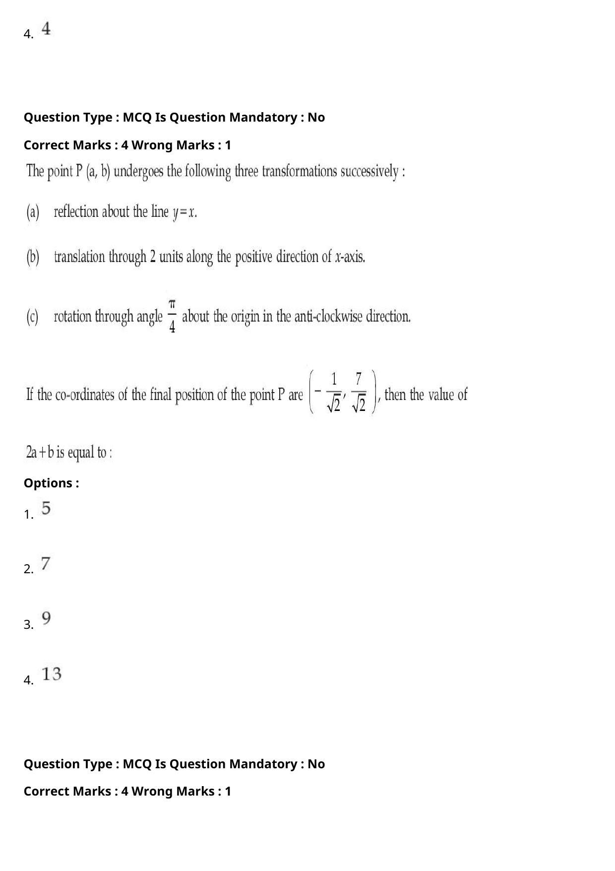 JEE Mains 2021: BTech Telugu (Shift 2) 27-07-2021 Question Paper - Page 95
