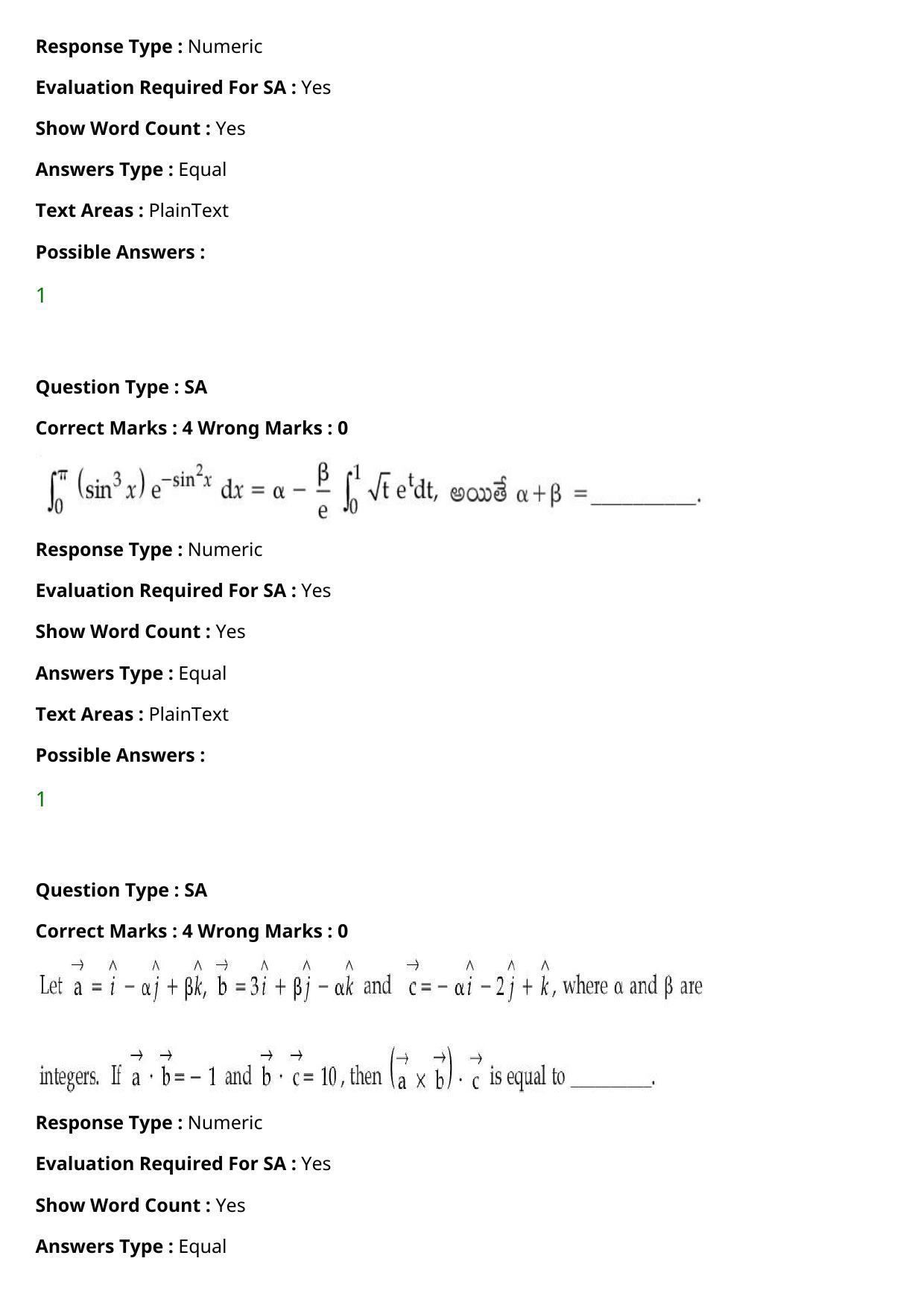 JEE Mains 2021: BTech Telugu (Shift 2) 27-07-2021 Question Paper - Page 115
