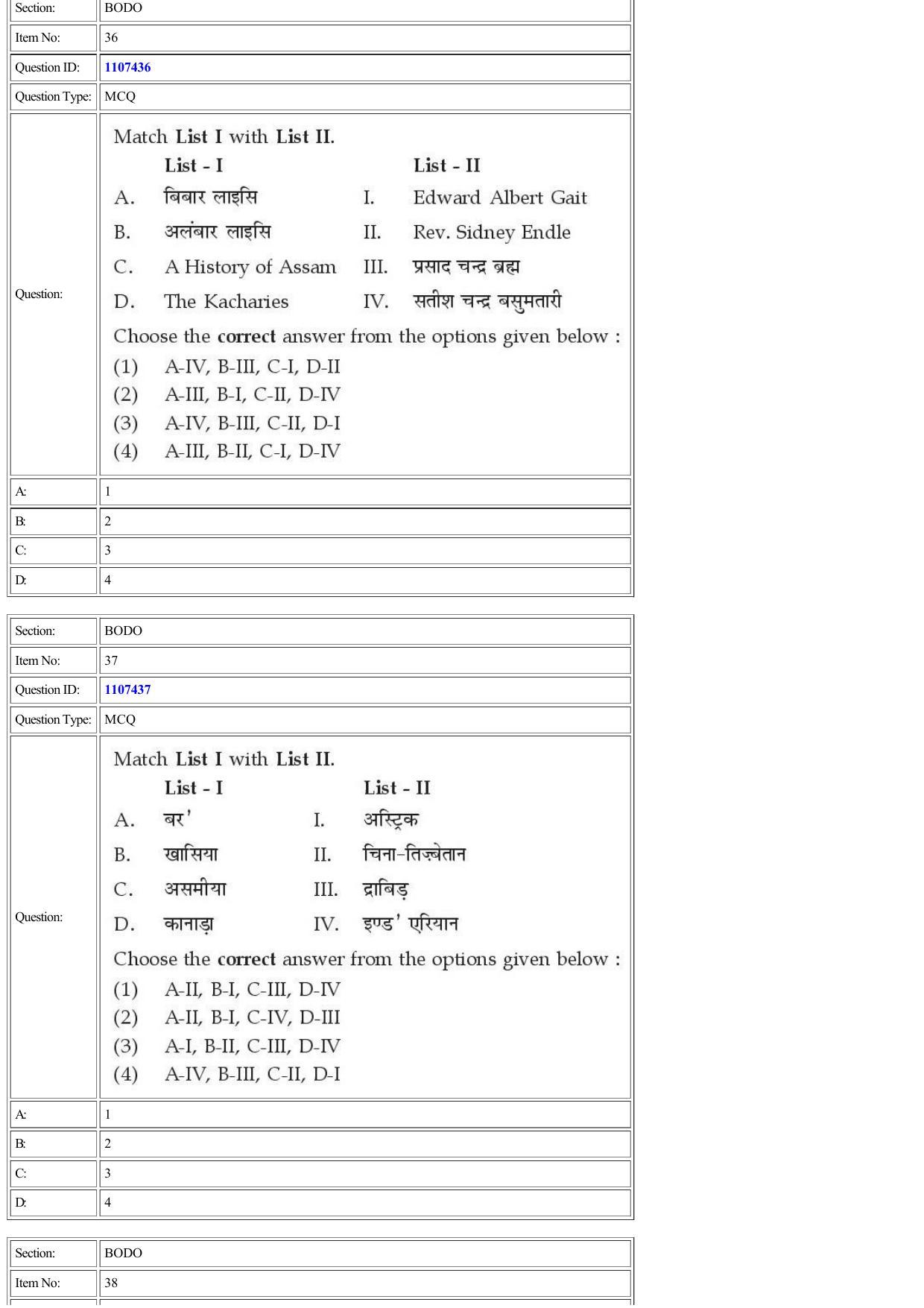 CUET 2022 Question Paper of Bodo - Page 26