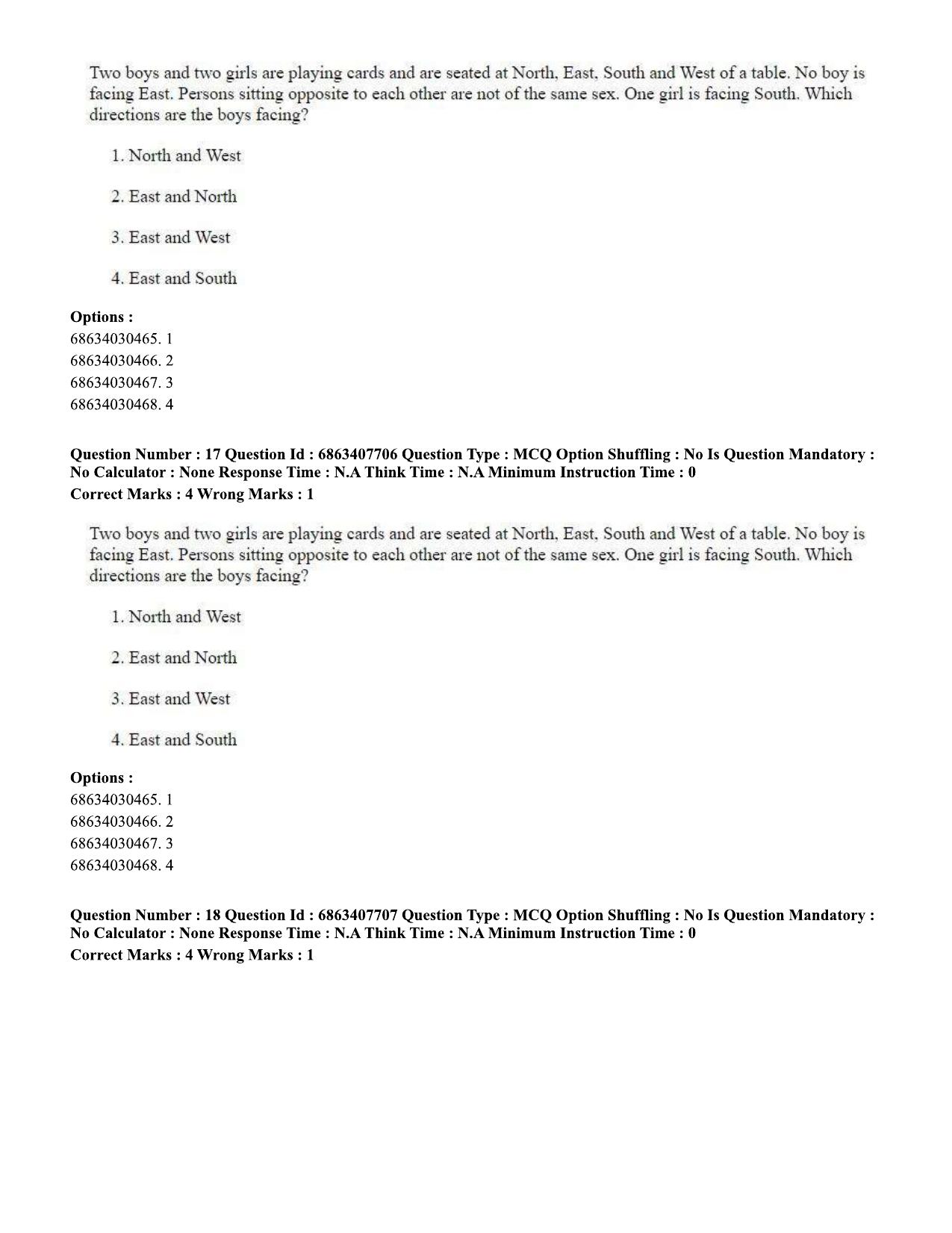 CUET PG 2023: SCQP09 – Computer Science, Information Technology (Eng.)-shift 2 (07-06-2023) Question Paper - Page 17