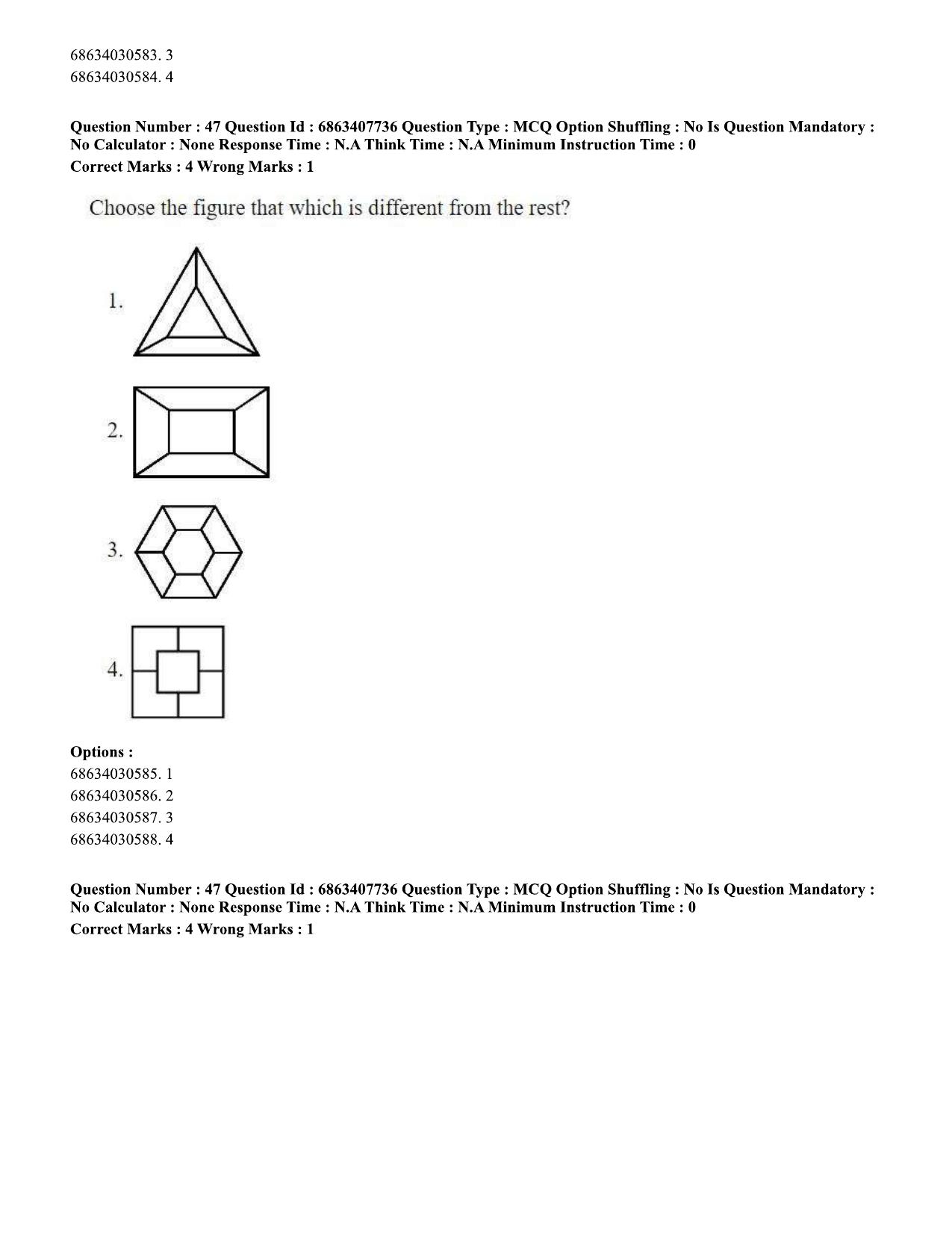 CUET PG 2023: SCQP09 – Computer Science, Information Technology (Eng.)-shift 2 (07-06-2023) Question Paper - Page 54