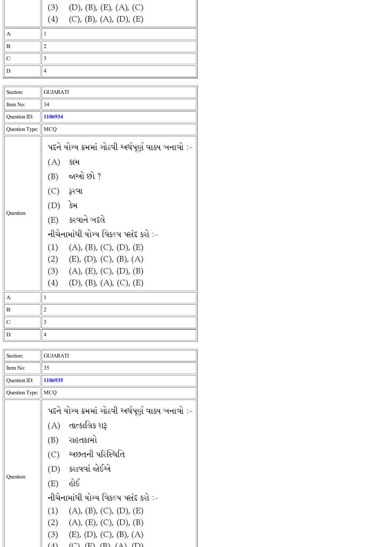 CUET 2022 Question Paper of Gujarati - Page 30