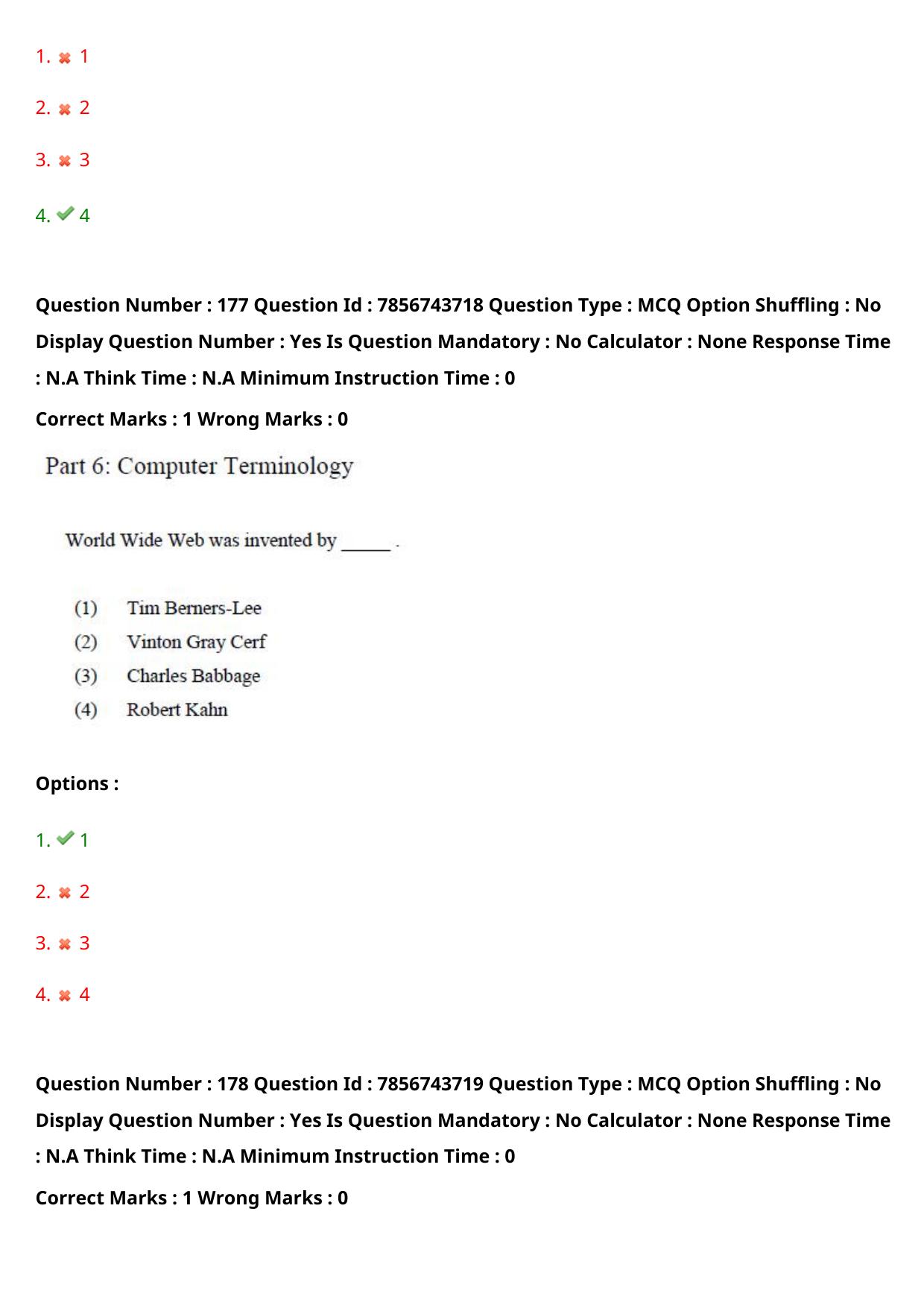 TS ICET 2023 27th May 2023 Afternoon - PRELIMINARY Question Papers - Page 119