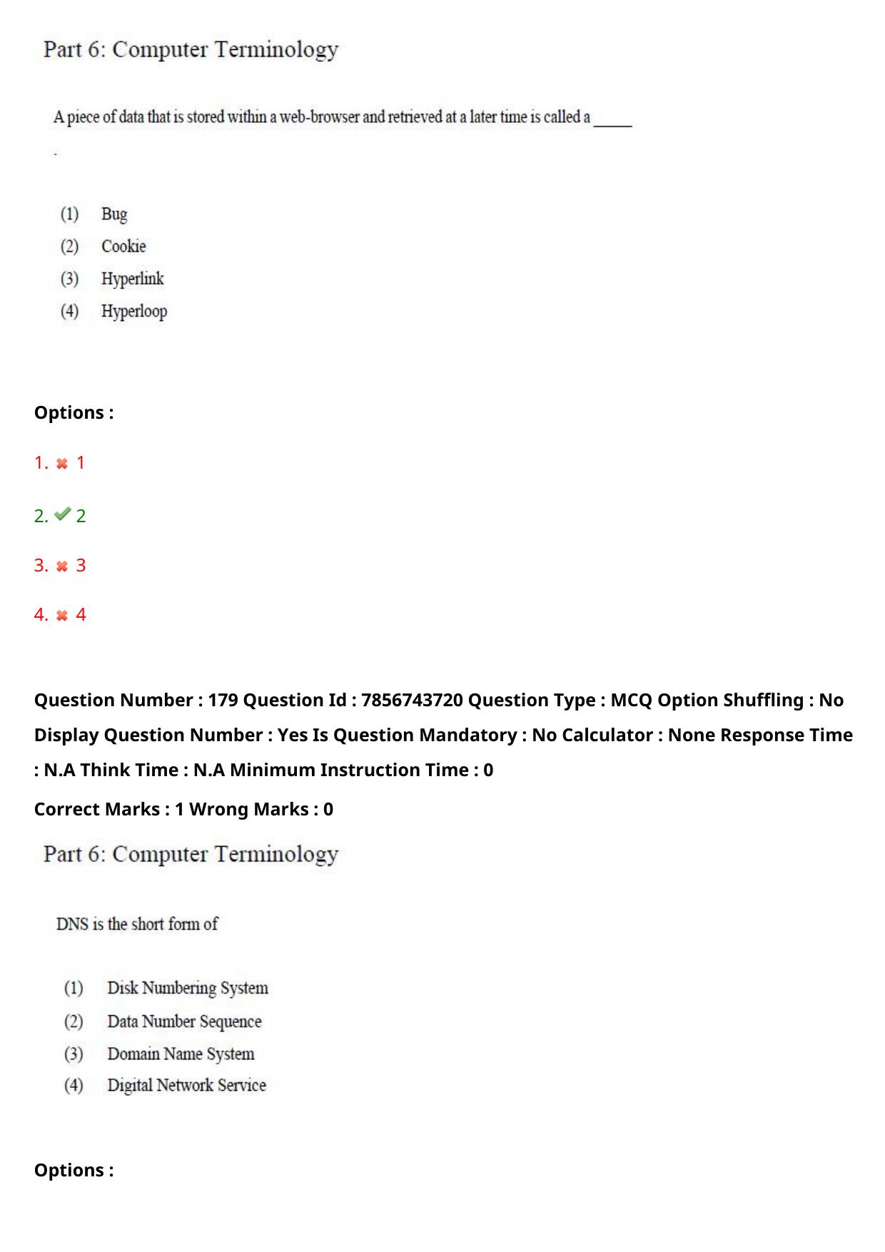 TS ICET 2023 27th May 2023 Afternoon - PRELIMINARY Question Papers - Page 120