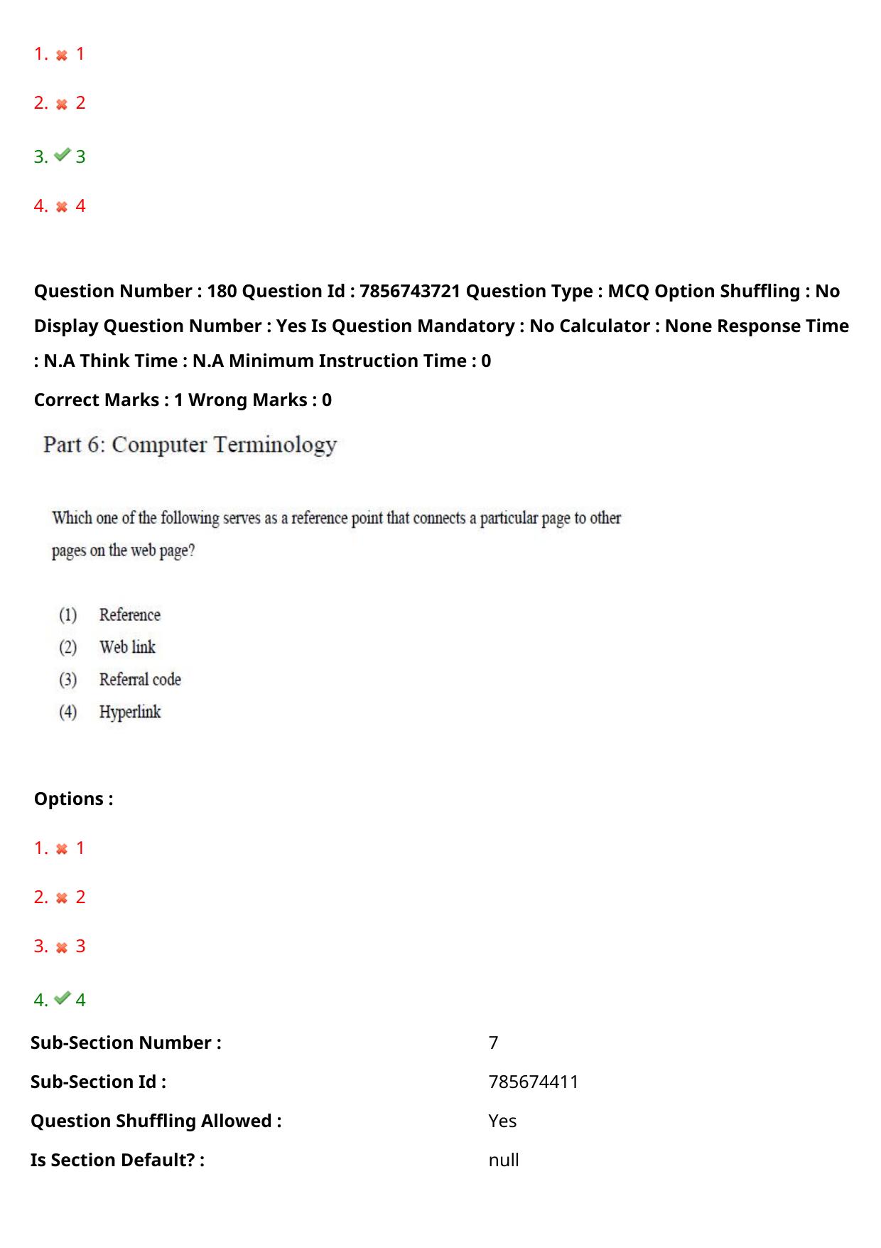 TS ICET 2023 27th May 2023 Afternoon - PRELIMINARY Question Papers - Page 121