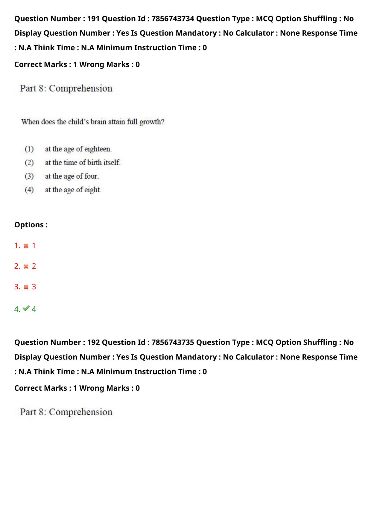 TS ICET 2023 27th May 2023 Afternoon - PRELIMINARY Question Papers - Page 130