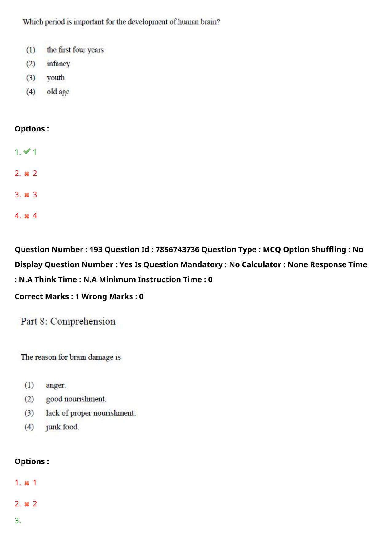 TS ICET 2023 27th May 2023 Afternoon - PRELIMINARY Question Papers - Page 131