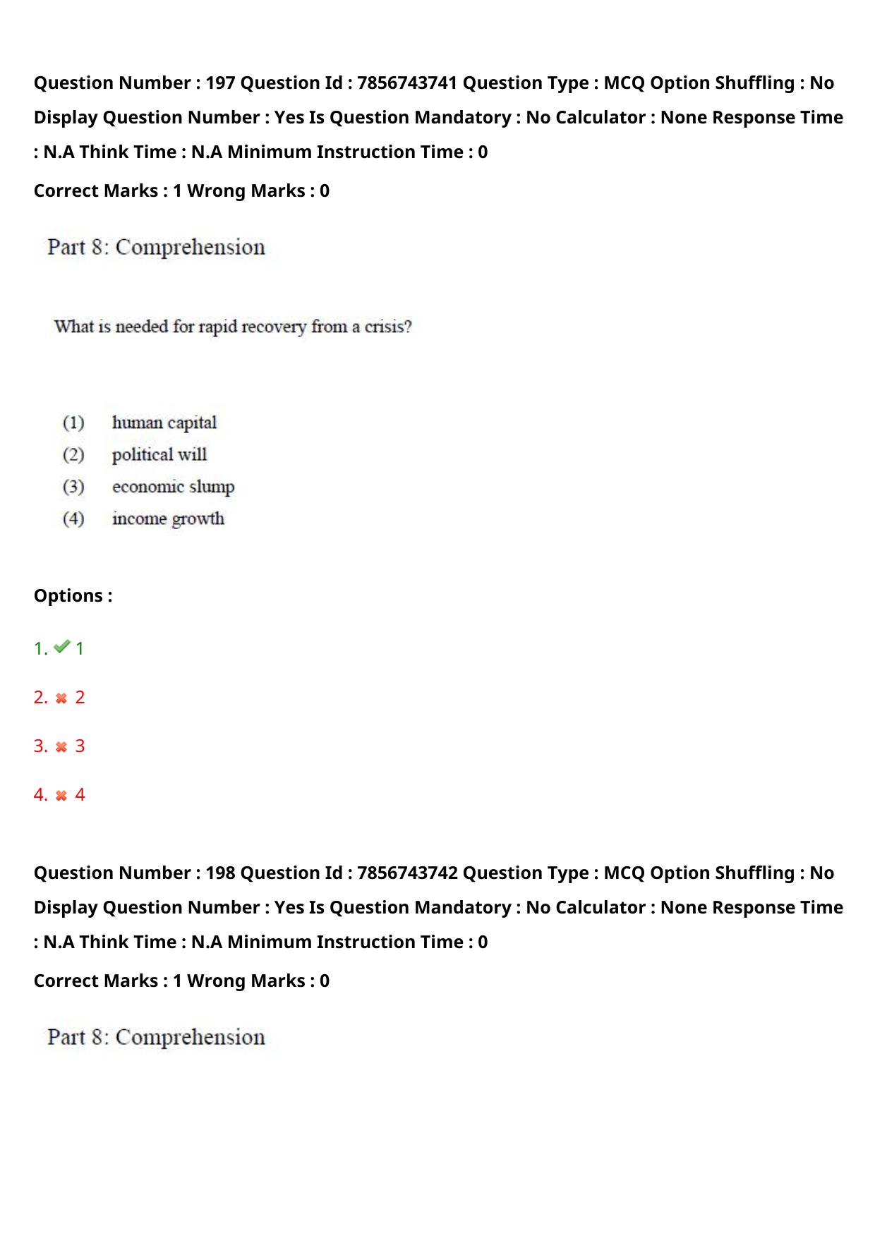 TS ICET 2023 27th May 2023 Afternoon - PRELIMINARY Question Papers - Page 135