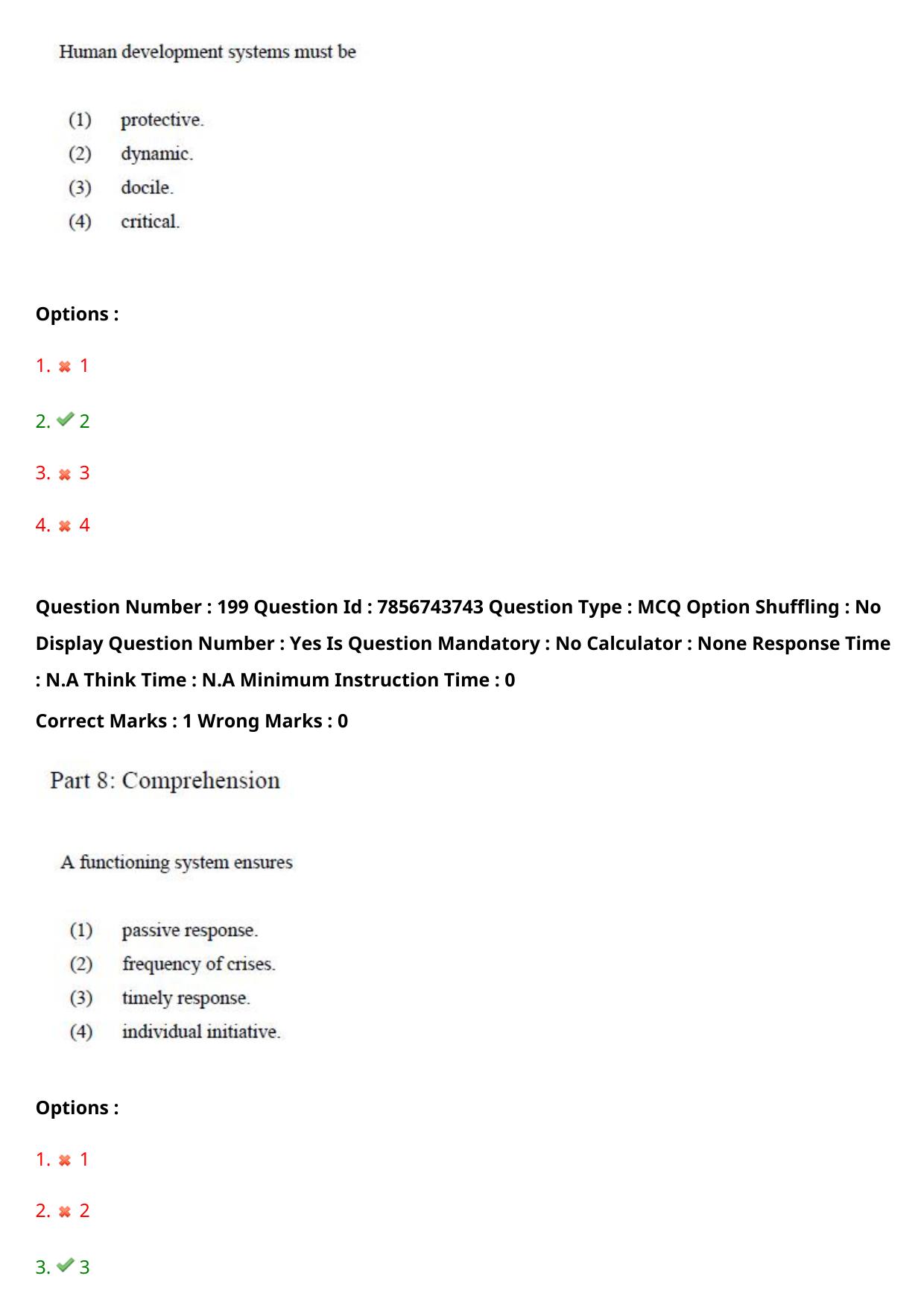 TS ICET 2023 27th May 2023 Afternoon - PRELIMINARY Question Papers - Page 136