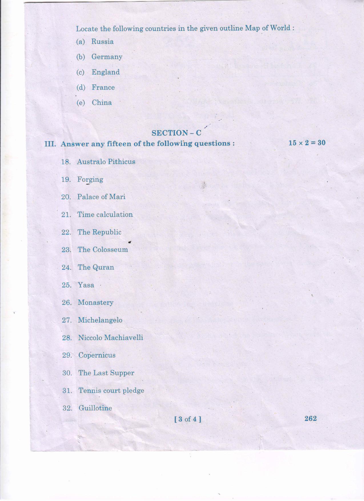 AP Inter 2nd Year History - II(EM) Question Paper September-2021 - Page 3