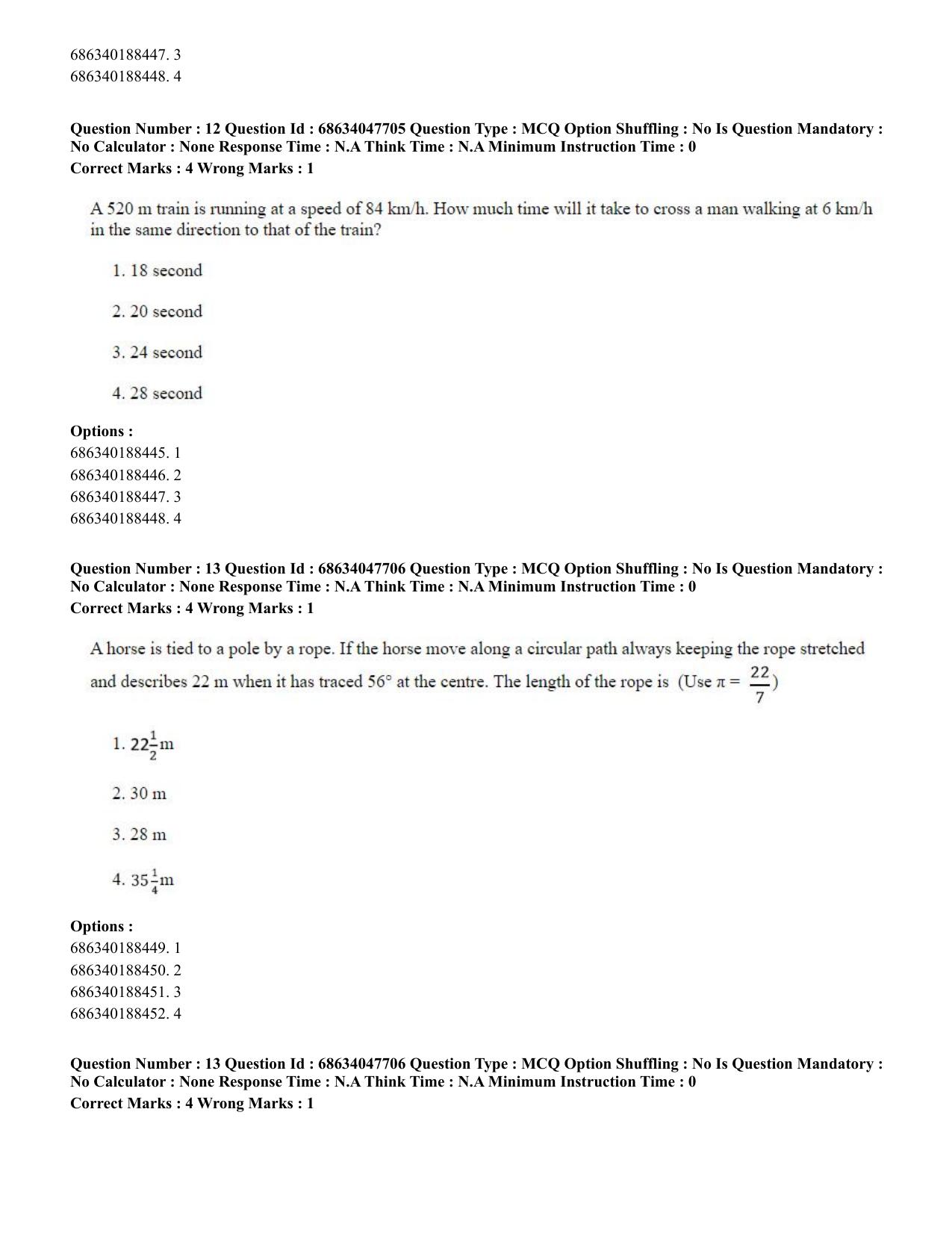 CUET 2023 SCQP02 - Agro-forestry (Eng) Shift 2 Question Papers - Page 13