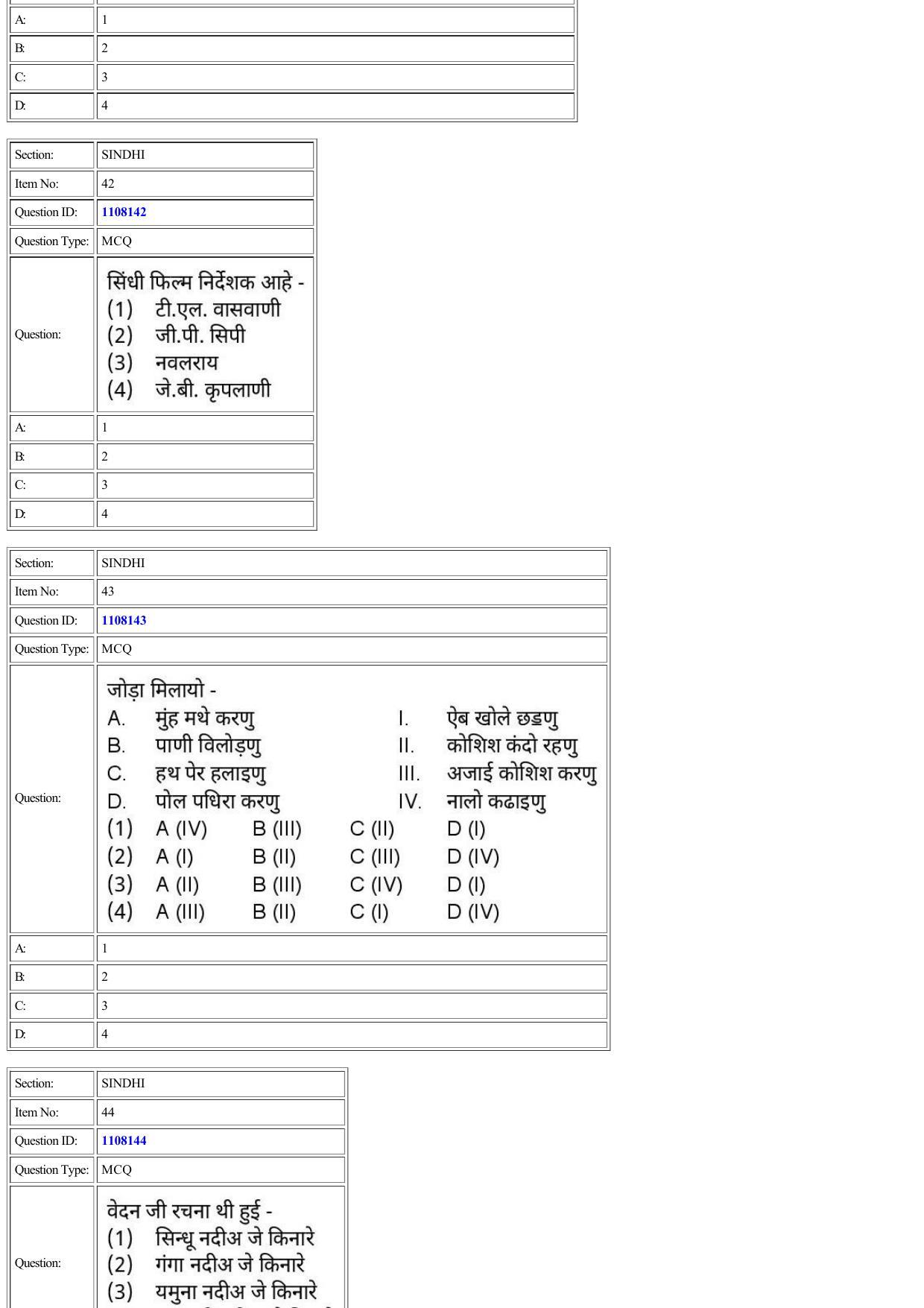 CUET 2022 Question Paper of Sindhi - Page 26