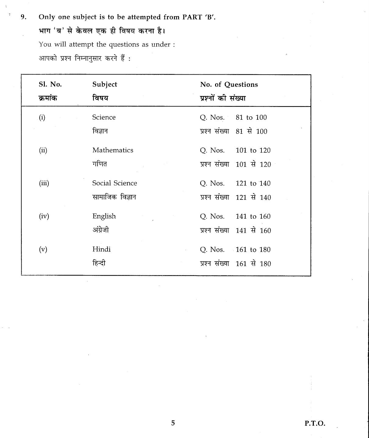 IGNOU B.Ed 2012 Question Paper - Page 5