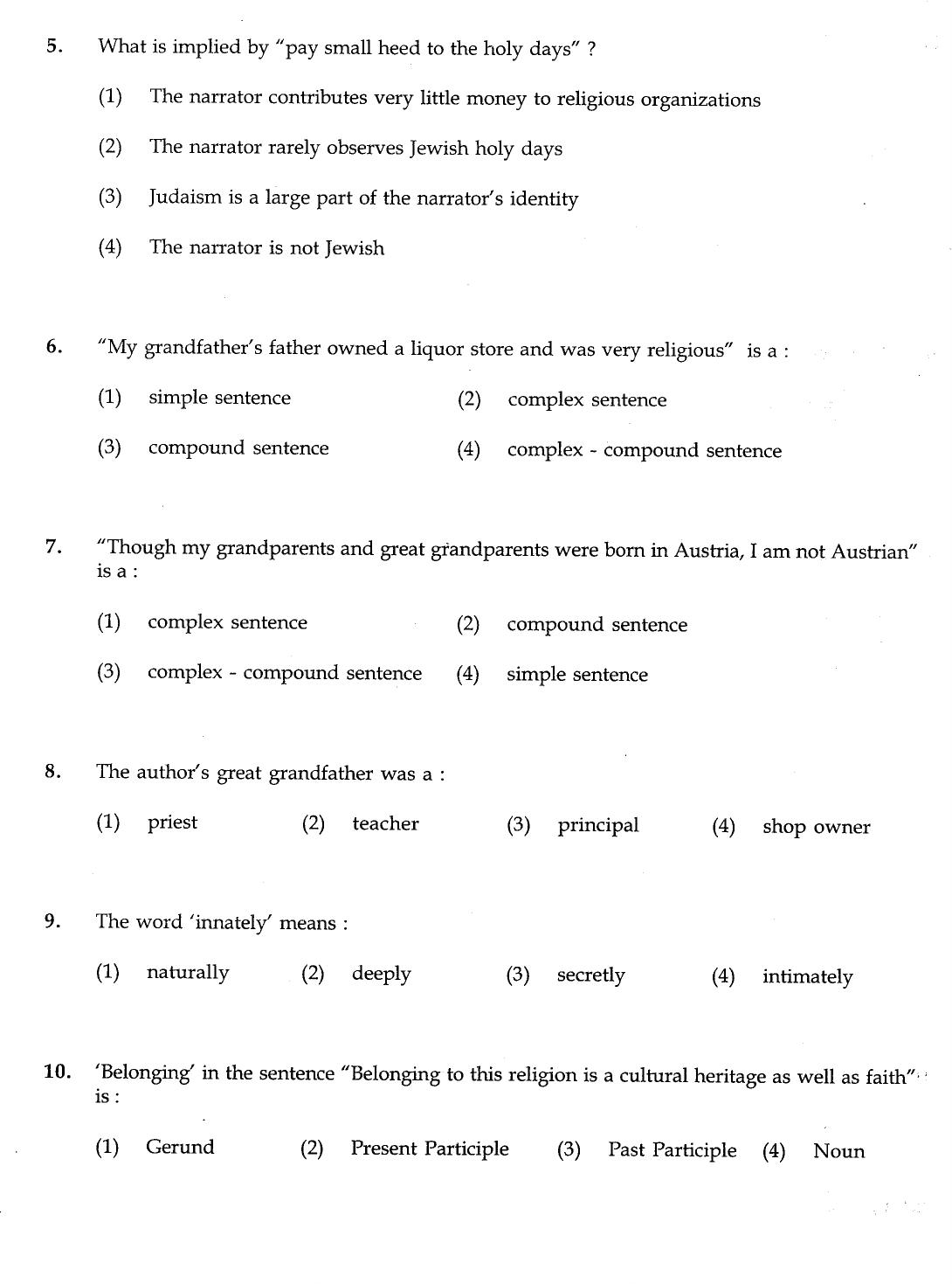 IGNOU B.Ed 2012 Question Paper - Page 9