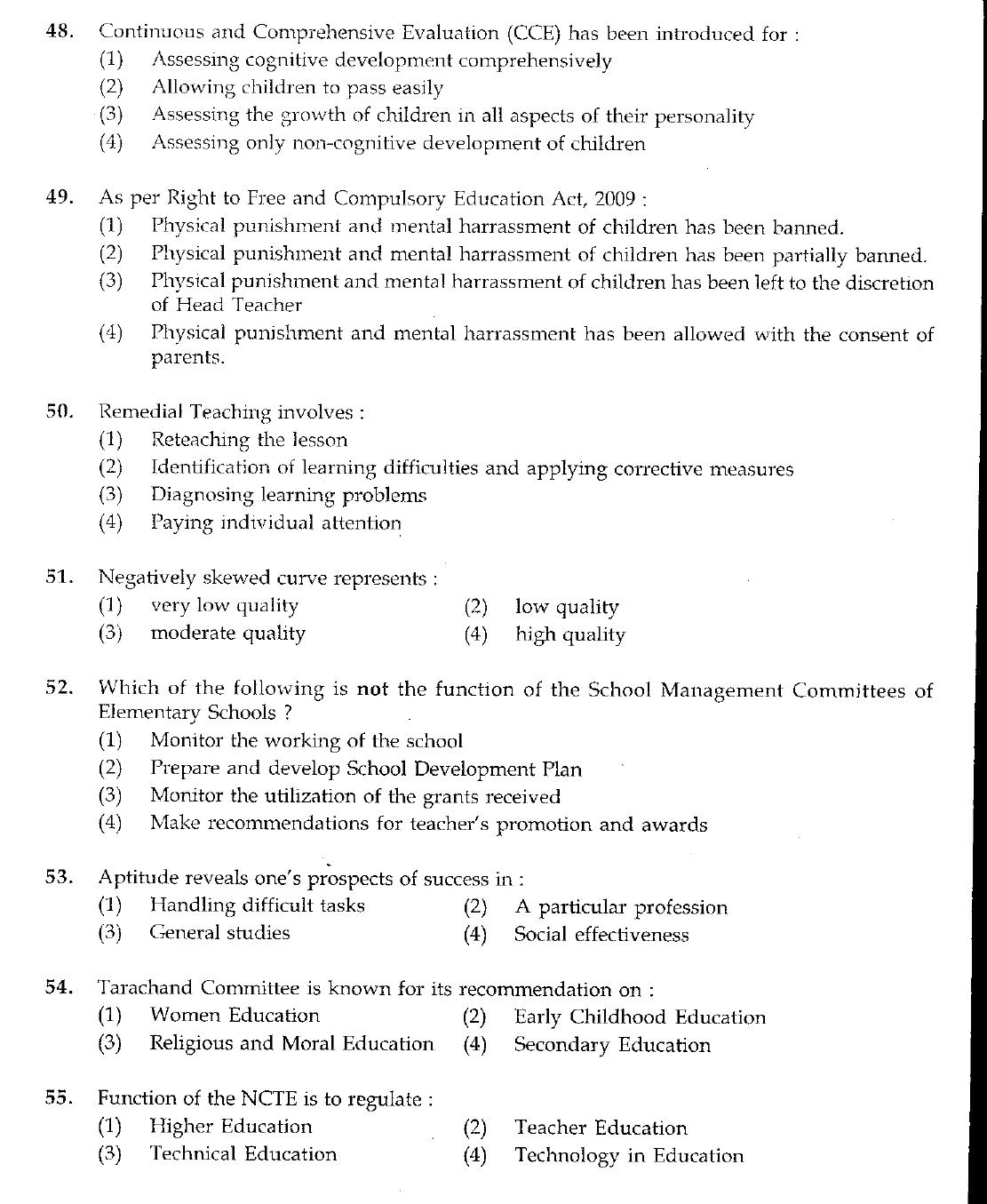 IGNOU B.Ed 2012 Question Paper - Page 15