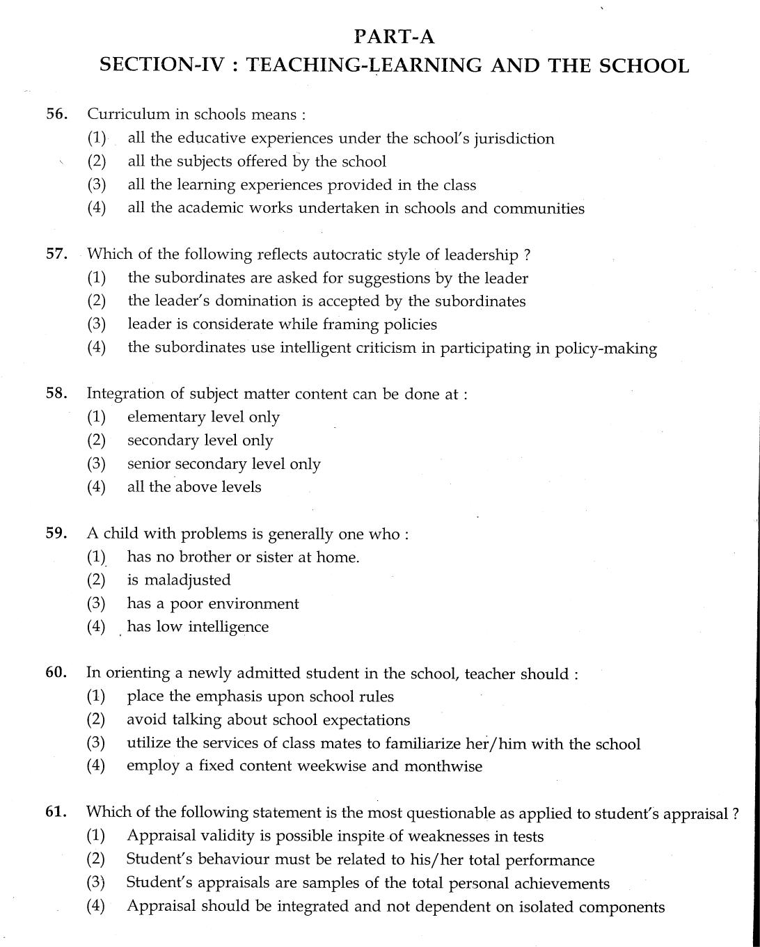 IGNOU B.Ed 2012 Question Paper - Page 16