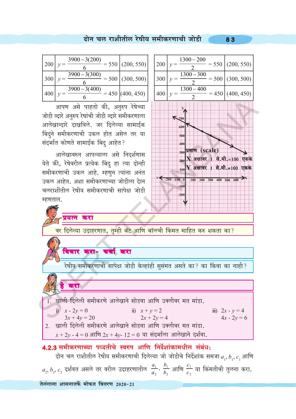 TS SCERT Class 10 Maths (Marathi Medium) Text Book - Page 93