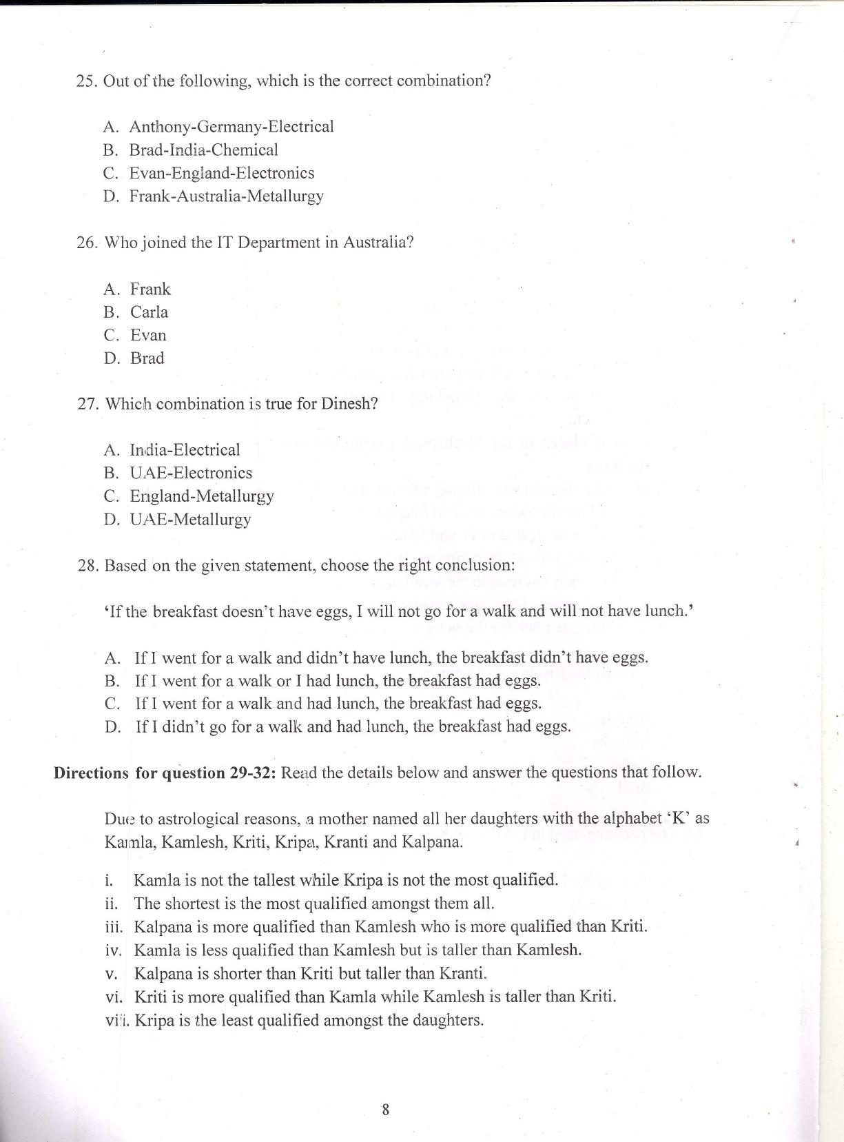 IIFT 2016 Question Paper - Page 10