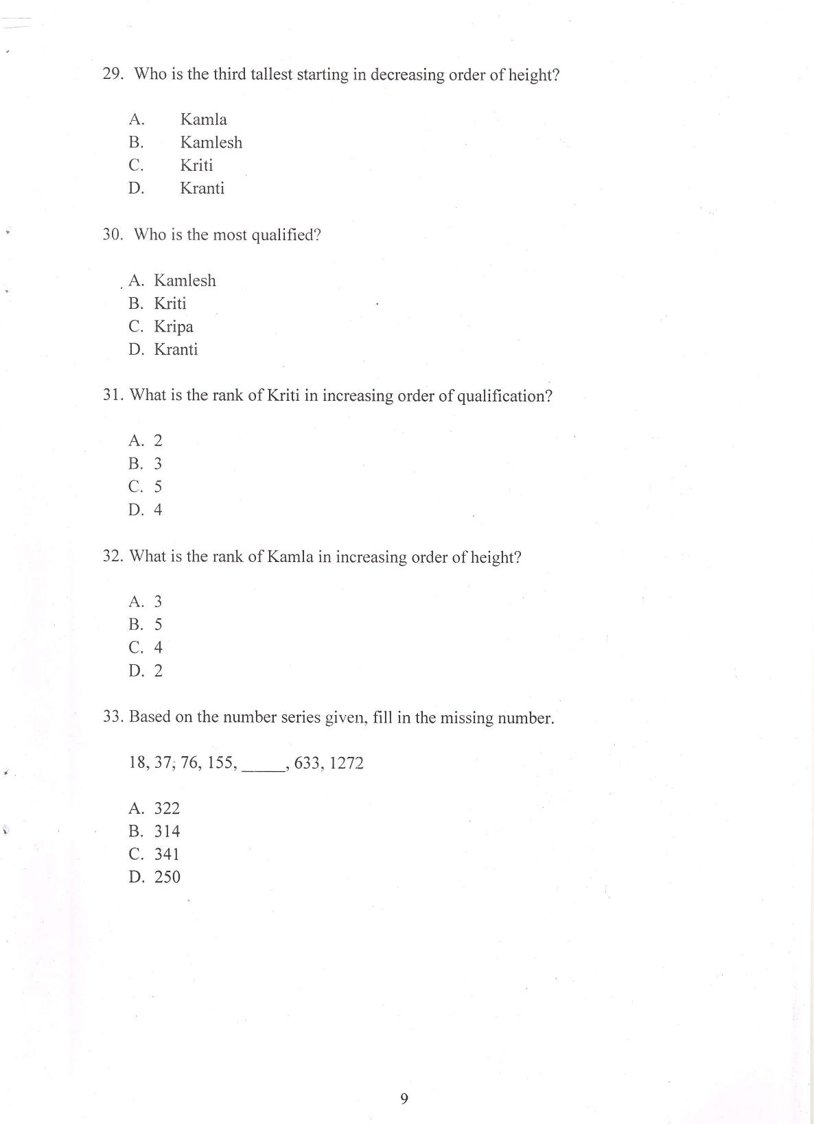 IIFT 2016 Question Paper - Page 11