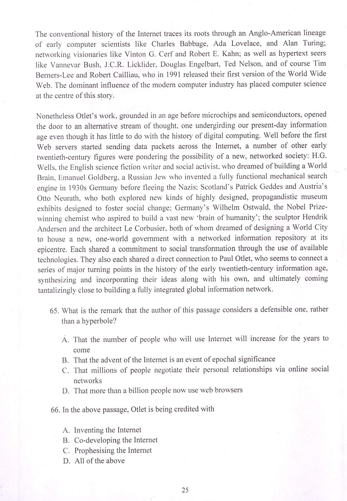 IIFT 2016 Question Paper - Page 27