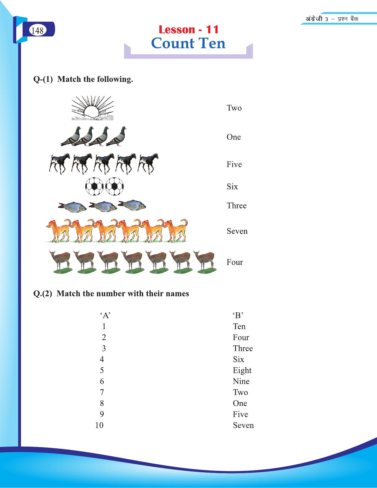 Chhattisgarh Board Class 3 English Question Bank 2015-16 - Page 30