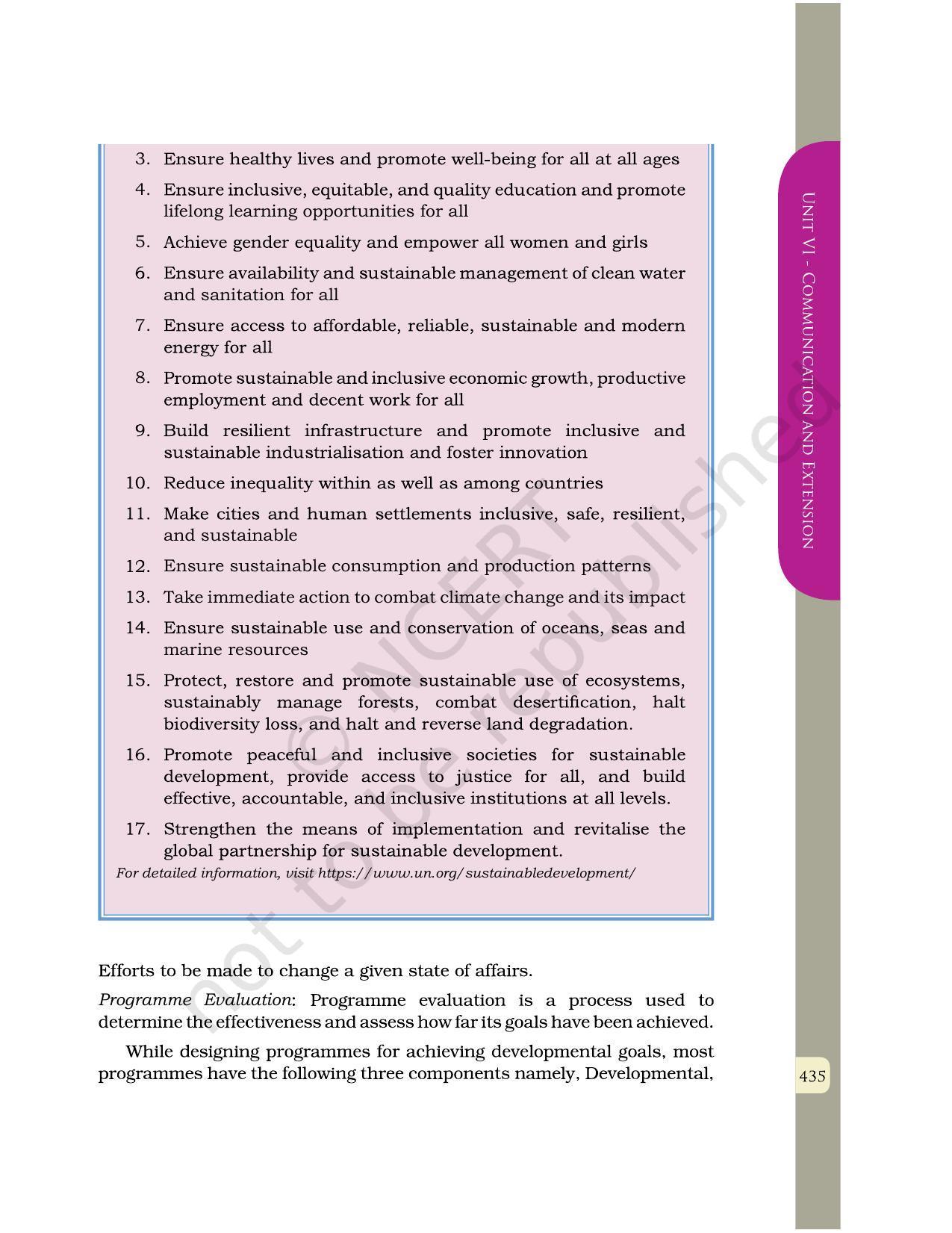 NCERT Book for Class 12 Home Science (Part -II) Chapter 25 Management of Development Programme - Page 3