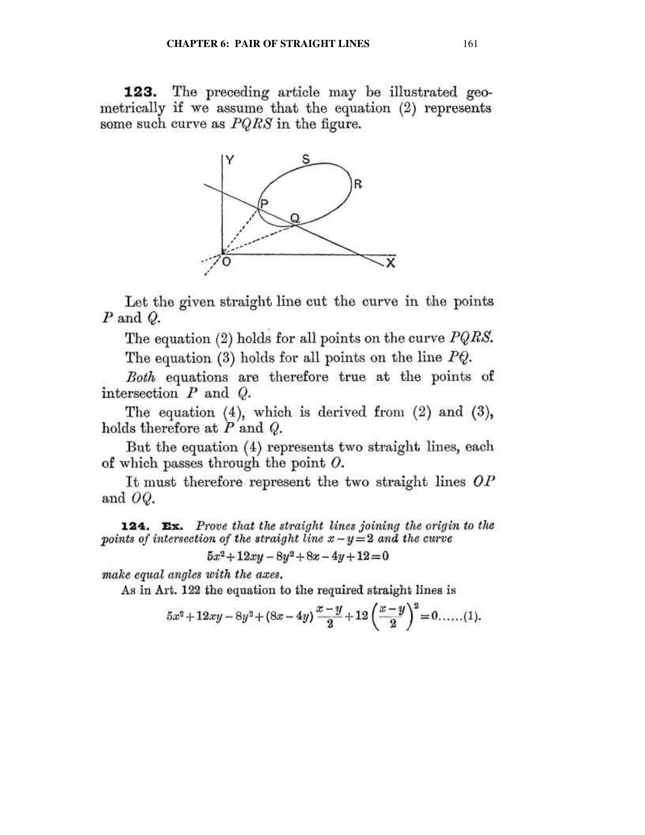 Chapter 6: On Equations Representing Two or More Straight Lines - SL Loney Solutions: The Elements of Coordinate Geometry - Page 22