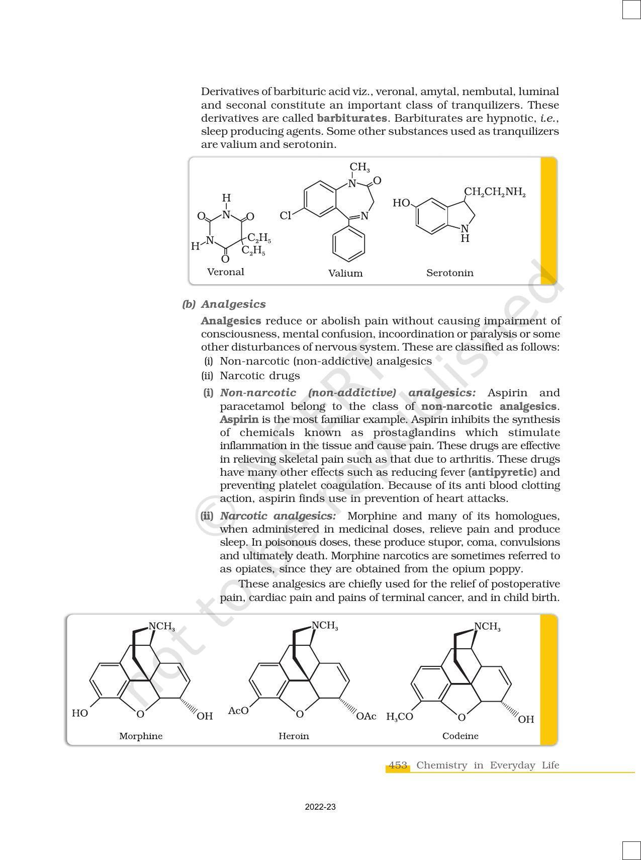 NCERT Book for Class 12 Chemistry Chapter 16 Chemistry in Everyday Life - Page 7