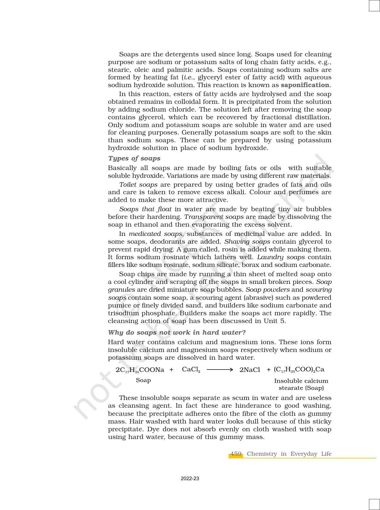 NCERT Book for Class 12 Chemistry Chapter 16 Chemistry in Everyday Life - Page 13