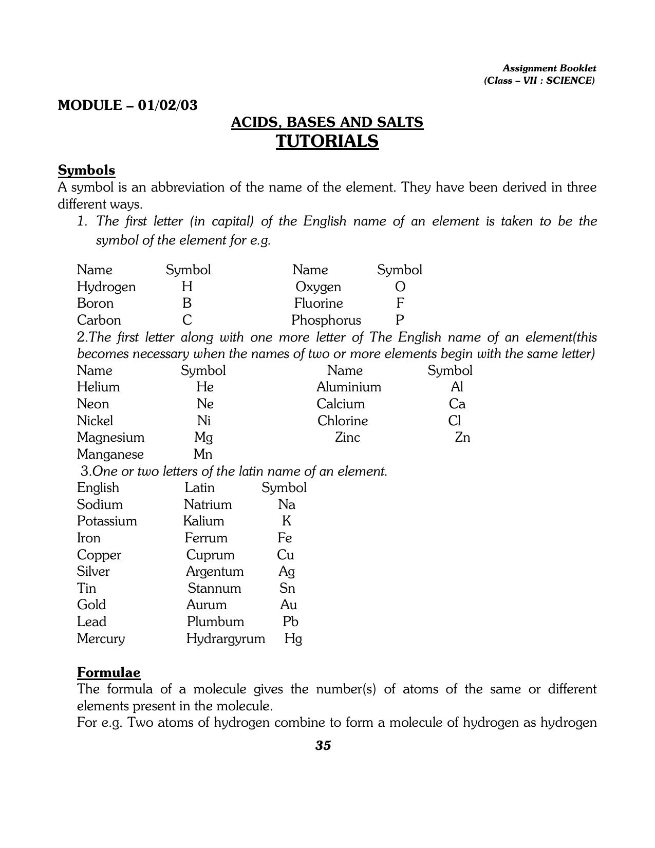 CBSE Worksheets for Class 7 Science All Chapters Assignment - Page 23