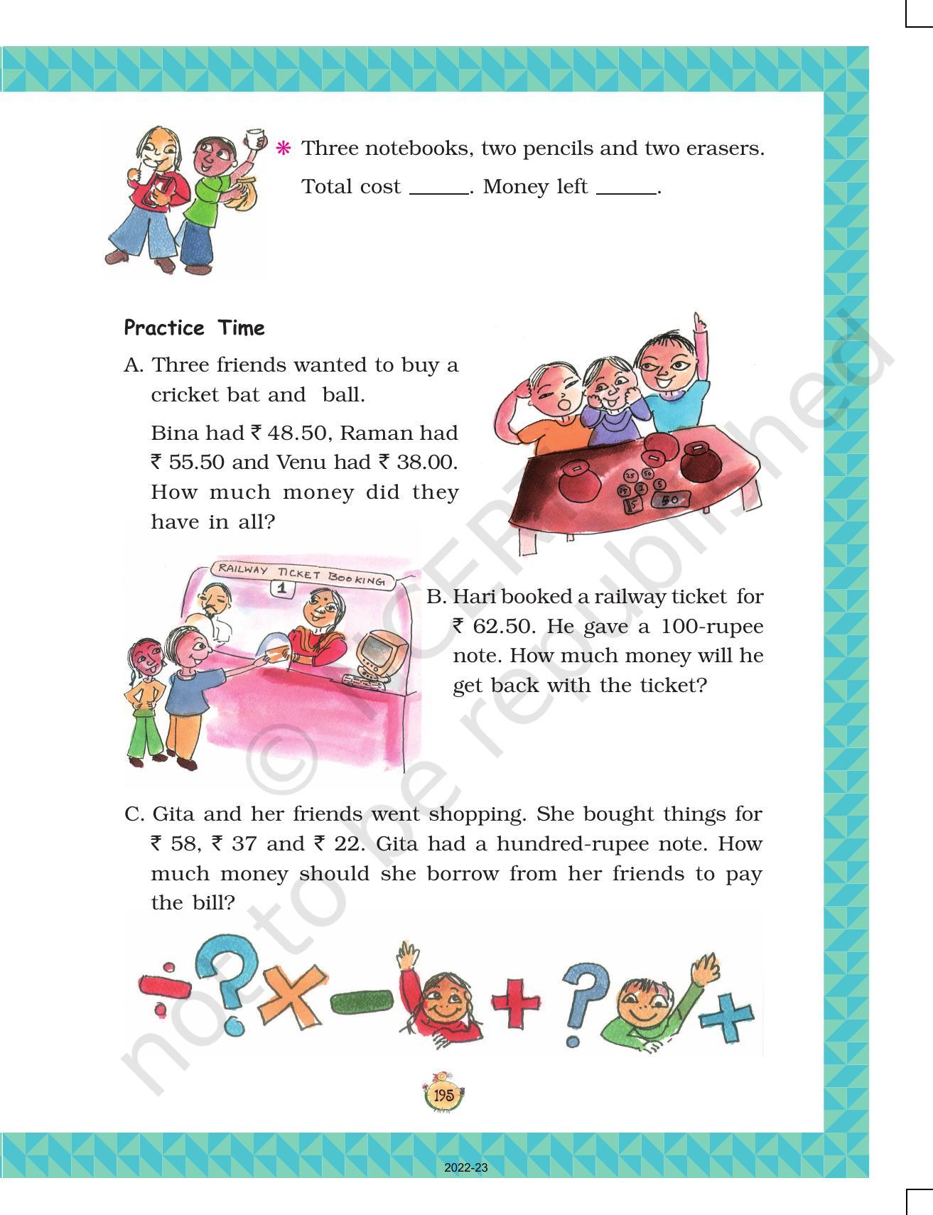 NCERT Book for Class 3 Maths Chapter 14-Rupees and Paise - Page 8