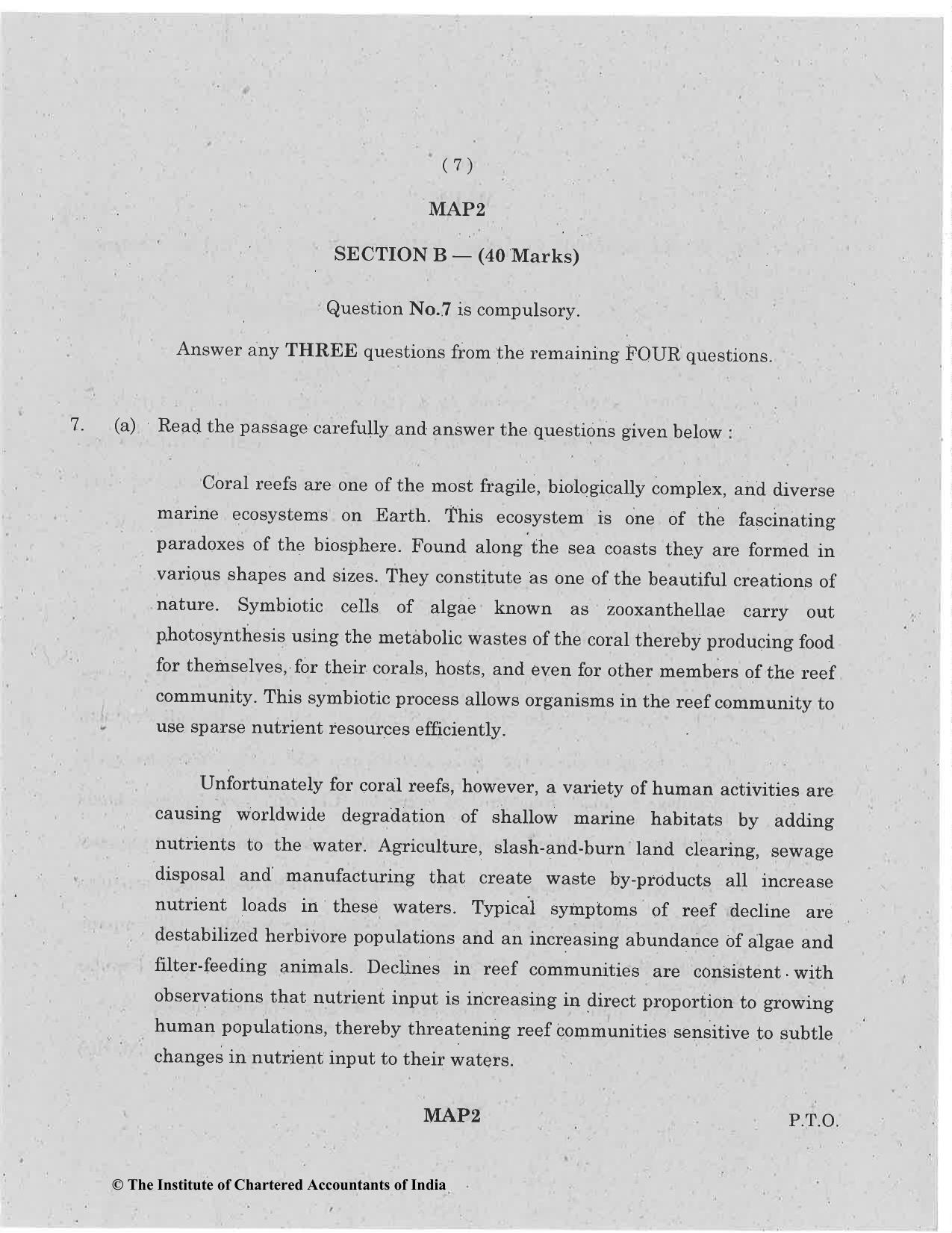 CA Foundation May 2019 Question Paper - Paper 2 (Business Laws and Business Correspondence and Reporting) - Page 7