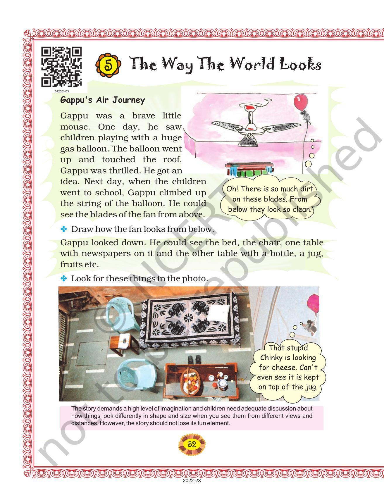 NCERT Book for Class 4 Maths Chapter 5 The Way The World Looks - Page 1