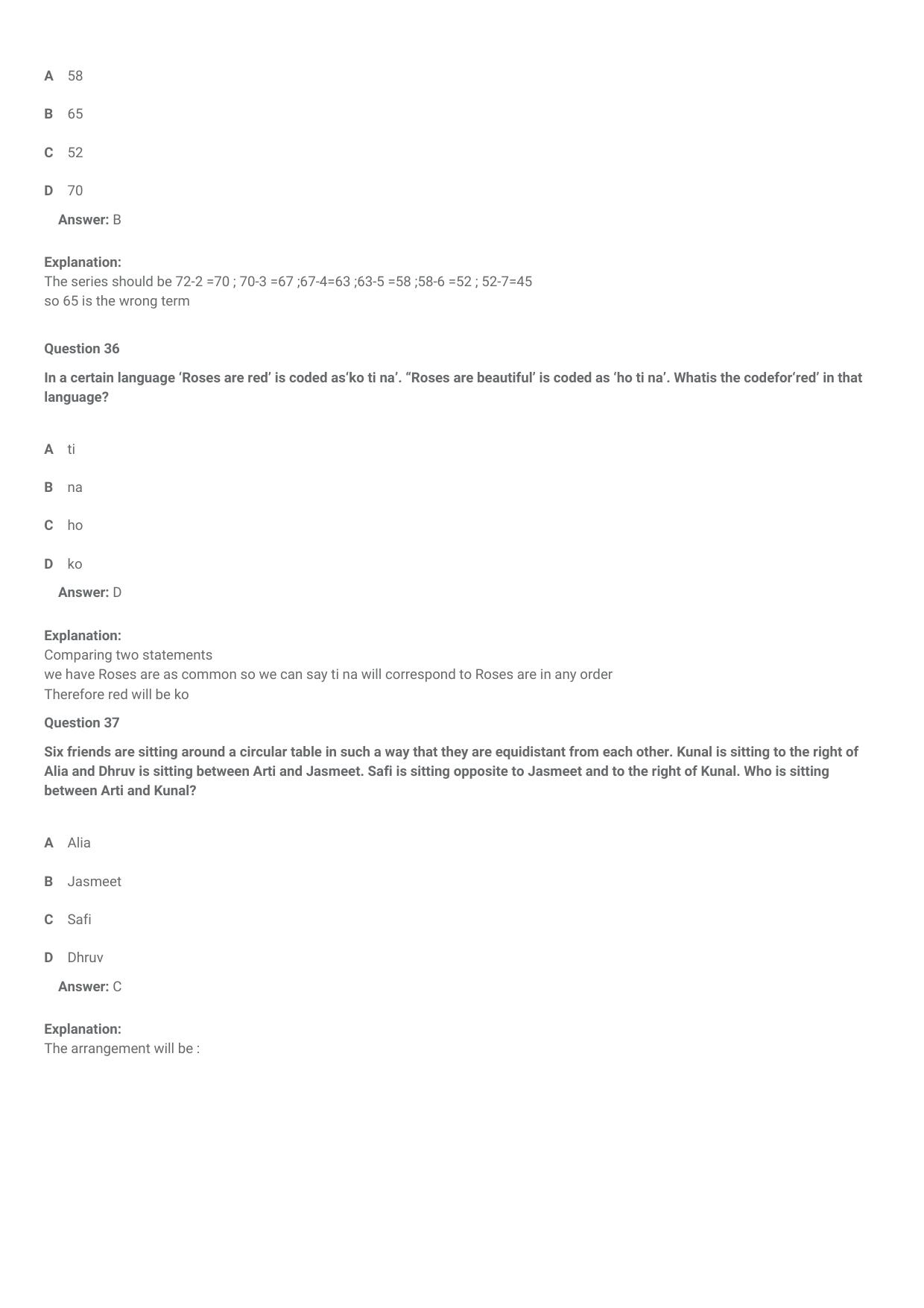 CMAT 2021 Question Paper Slot 1 - Page 15