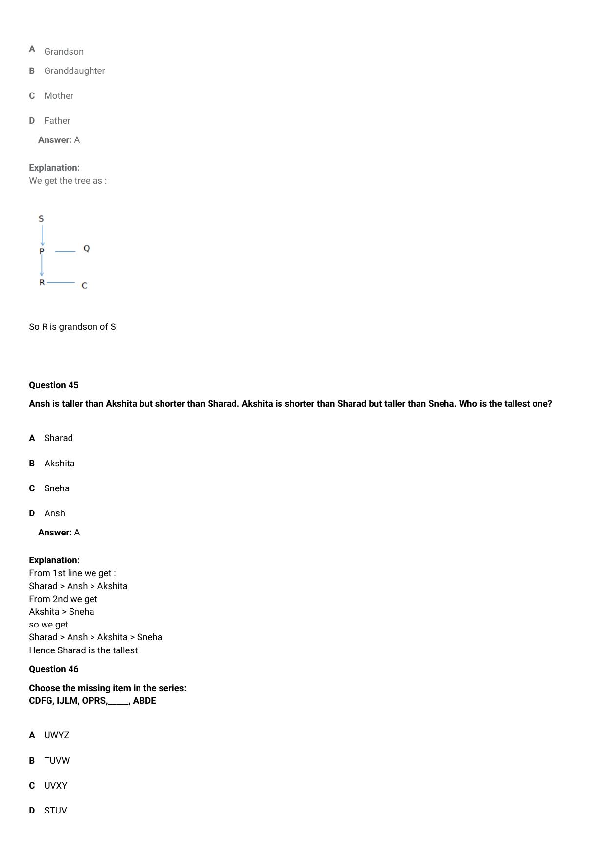 CMAT 2021 Question Paper Slot 1 - Page 19